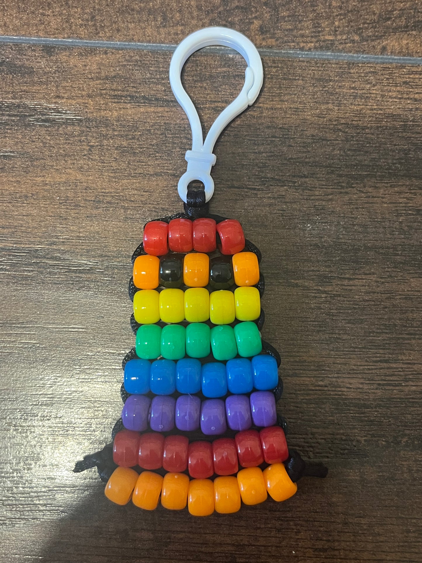 Ghost Beaded Bag Charms