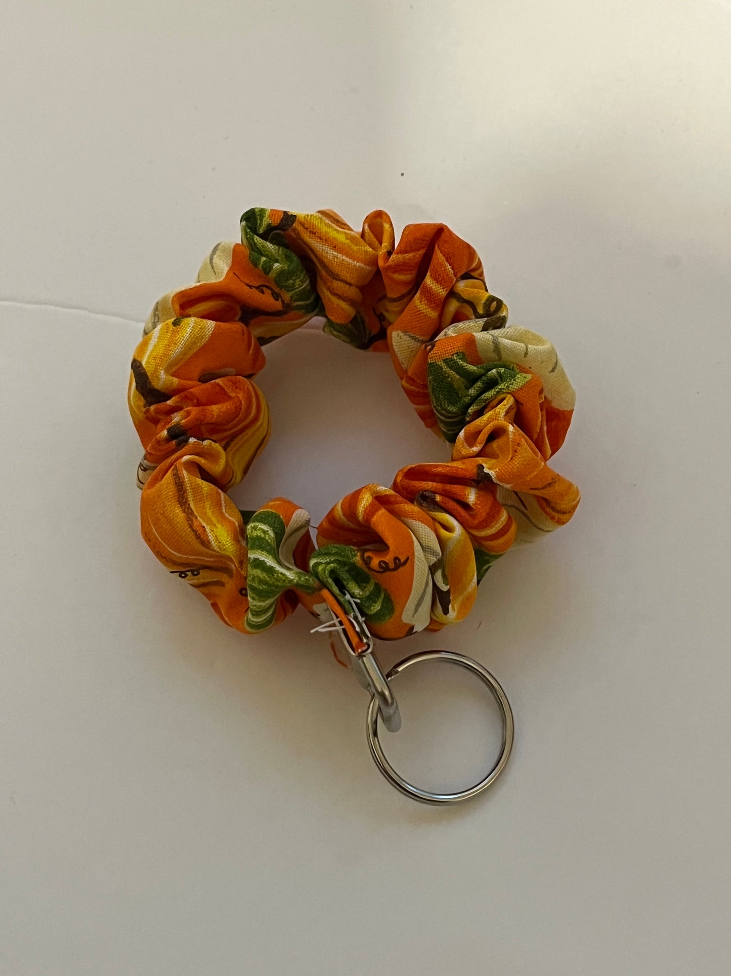 Scrunchie key fobs