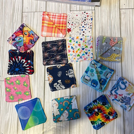 Mystery Fabric Corner Bookmarks