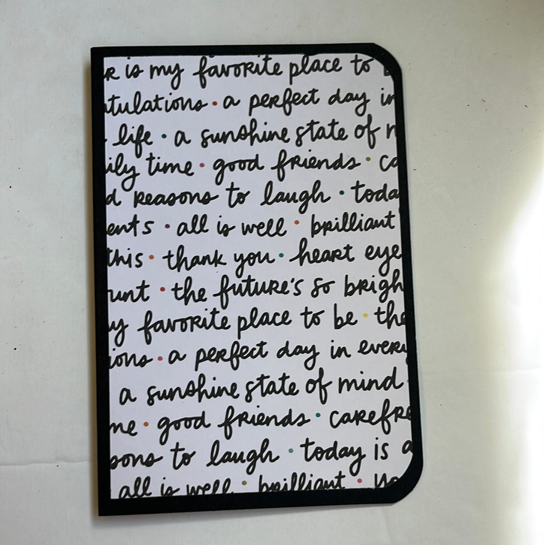 Handmade notepads