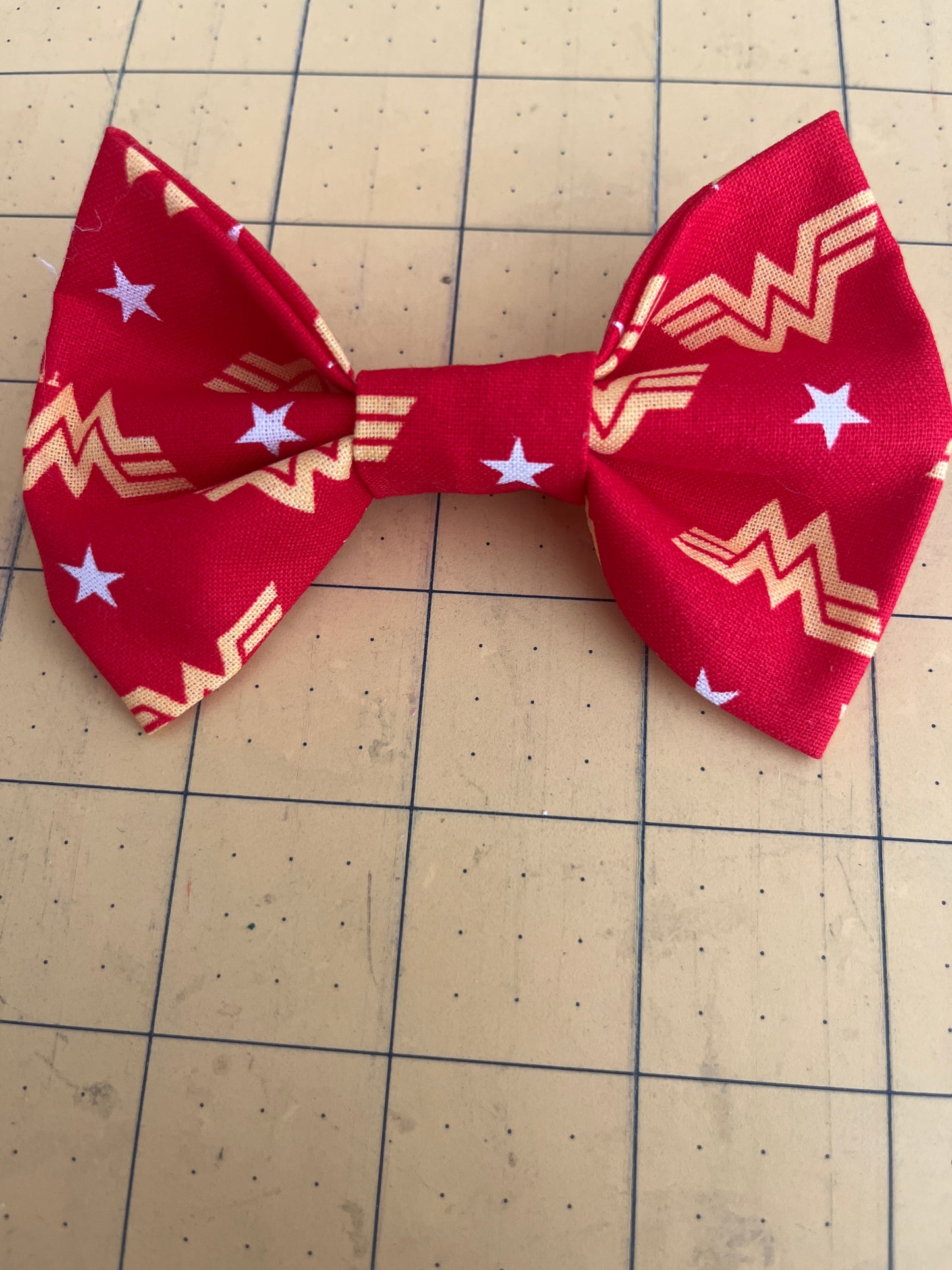 Fabric Bow Clips