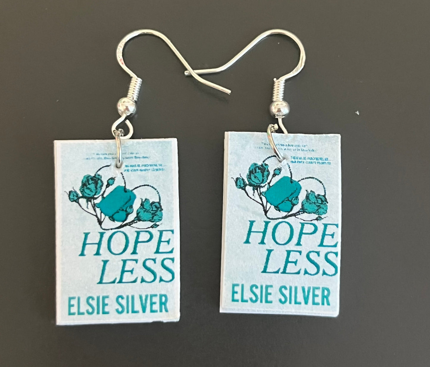 Book Earrings