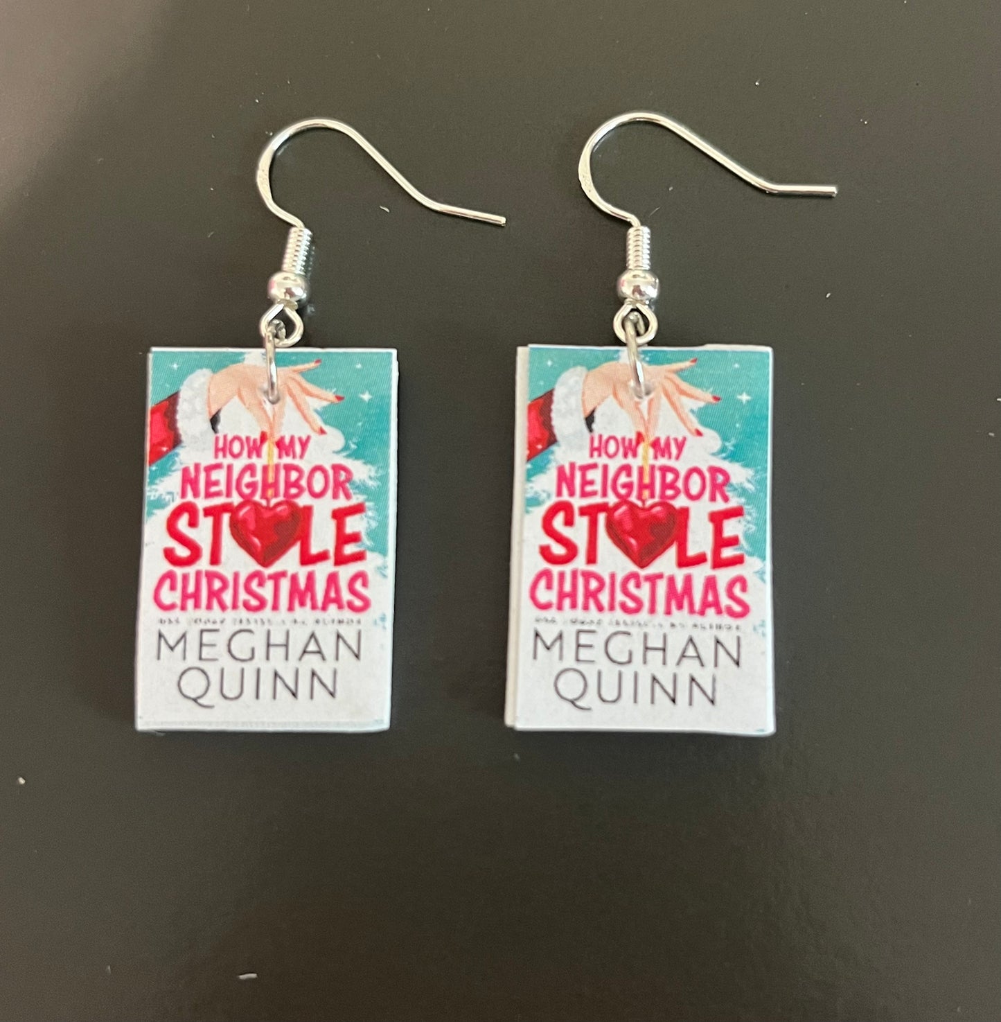 Book Earrings