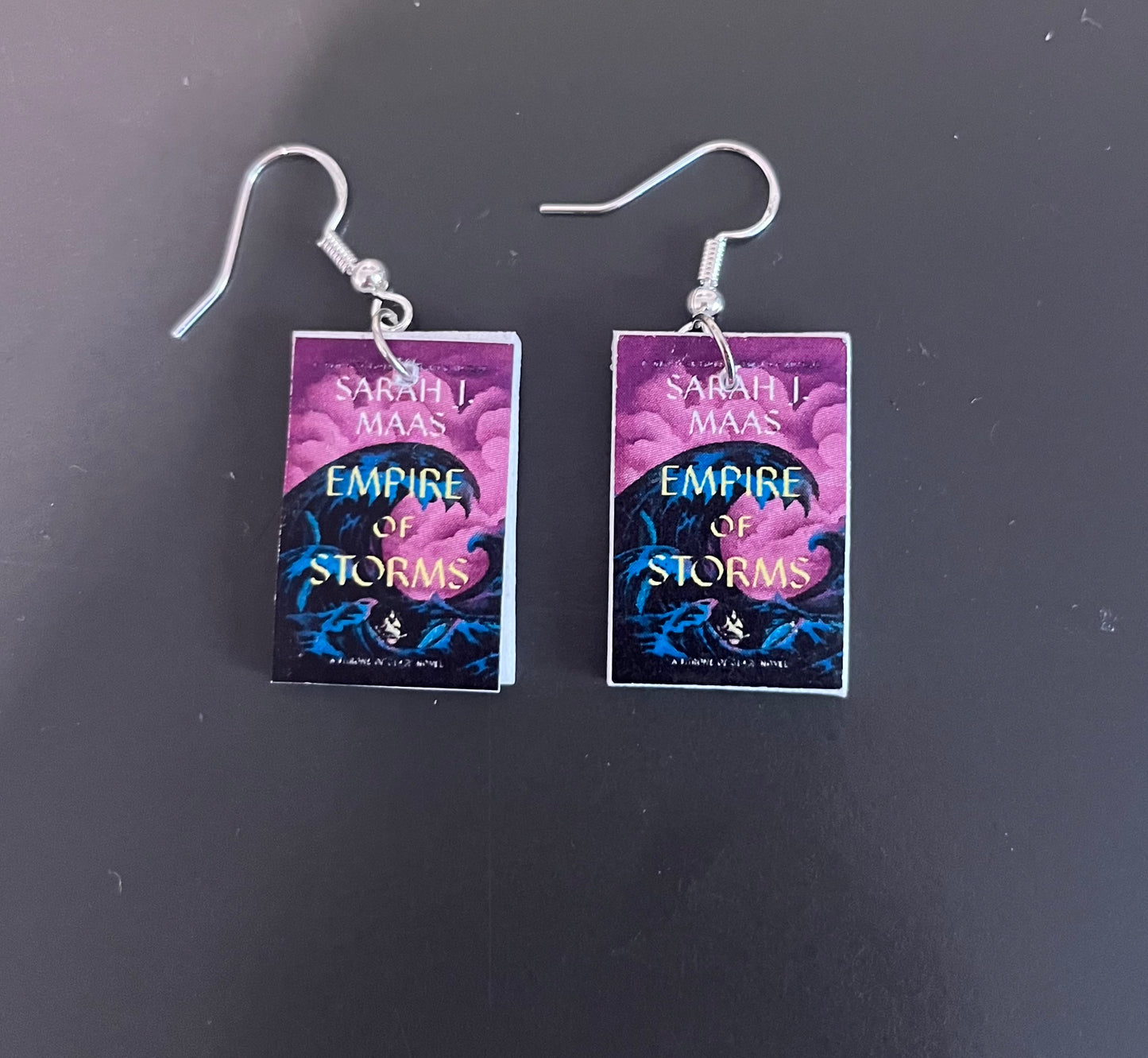 Book Earrings