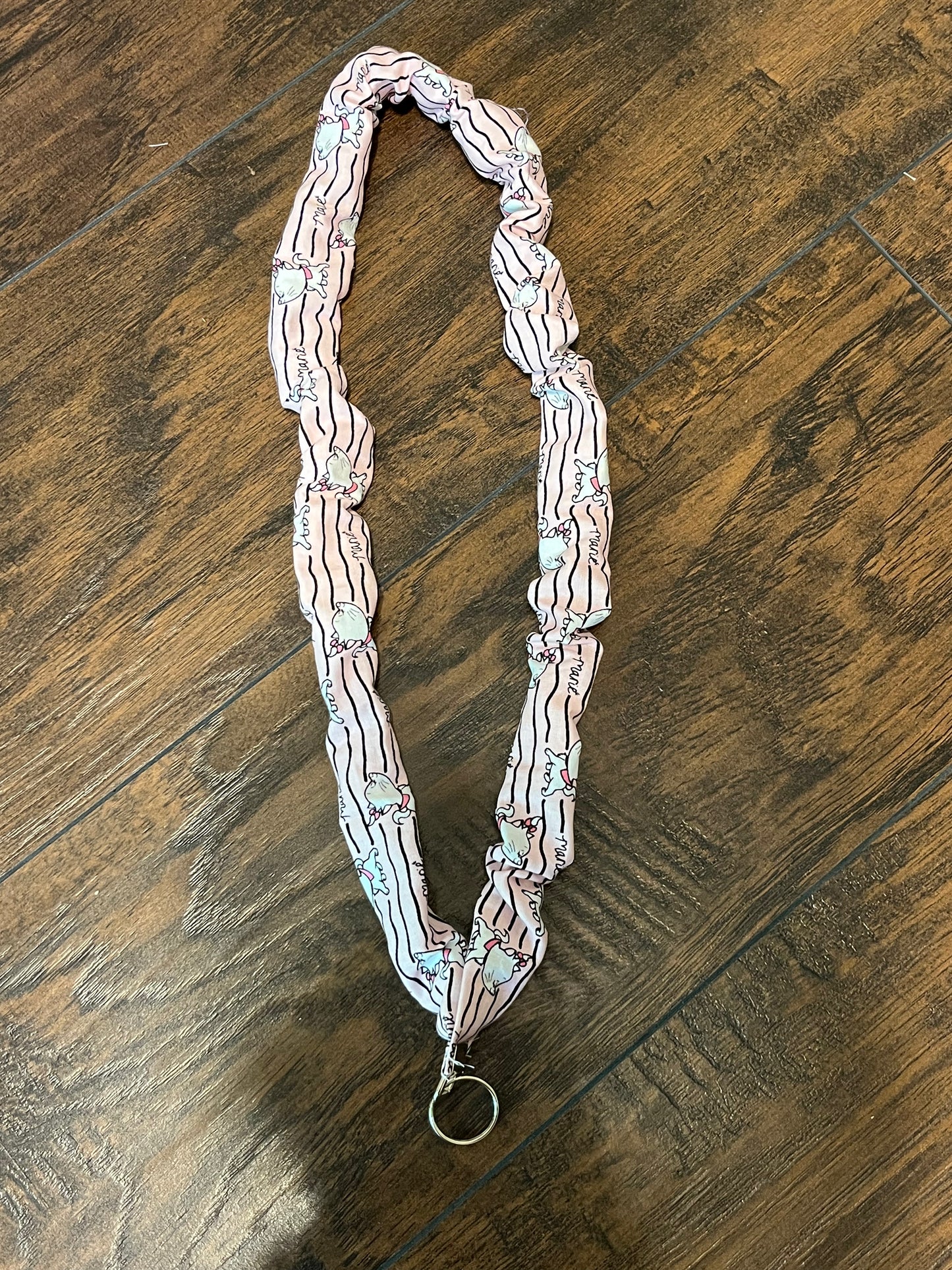 Scrunchie lanyards