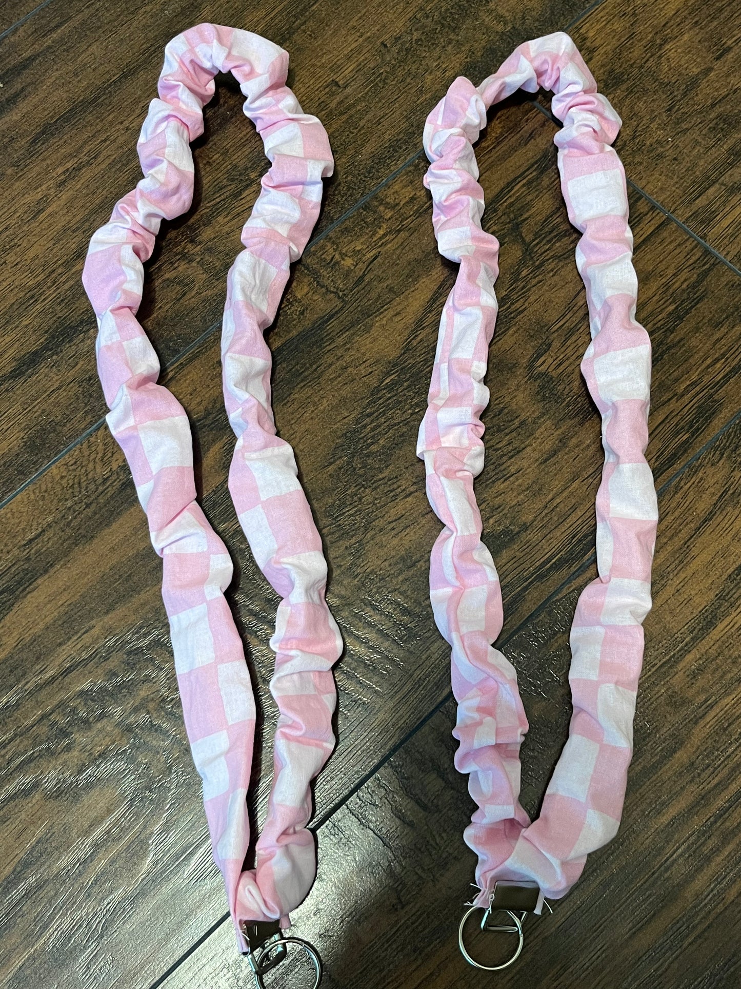 Scrunchie lanyards