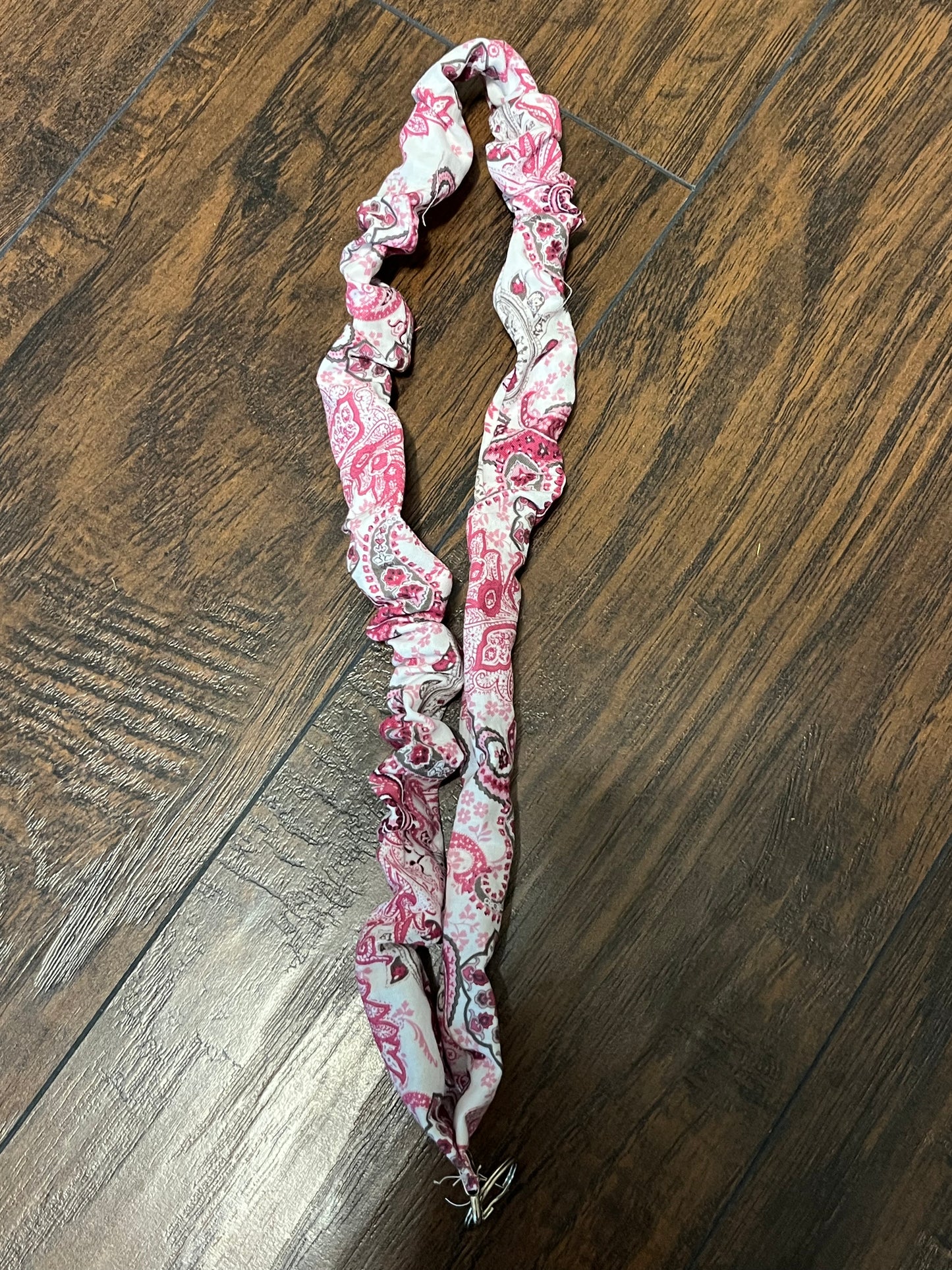 Scrunchie lanyards