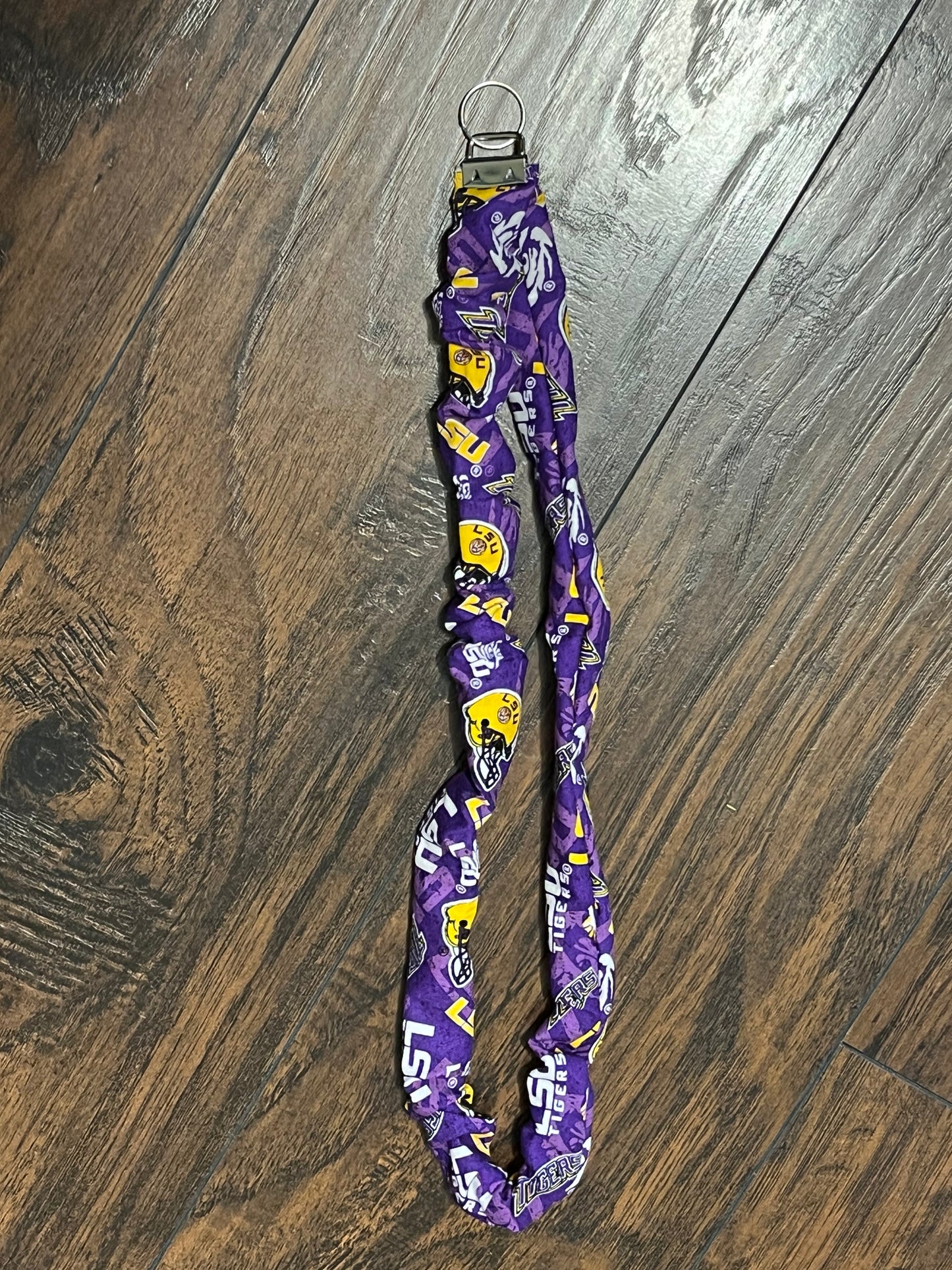 Scrunchie lanyards