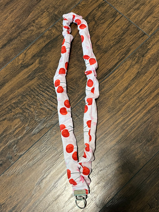 Scrunchie lanyards