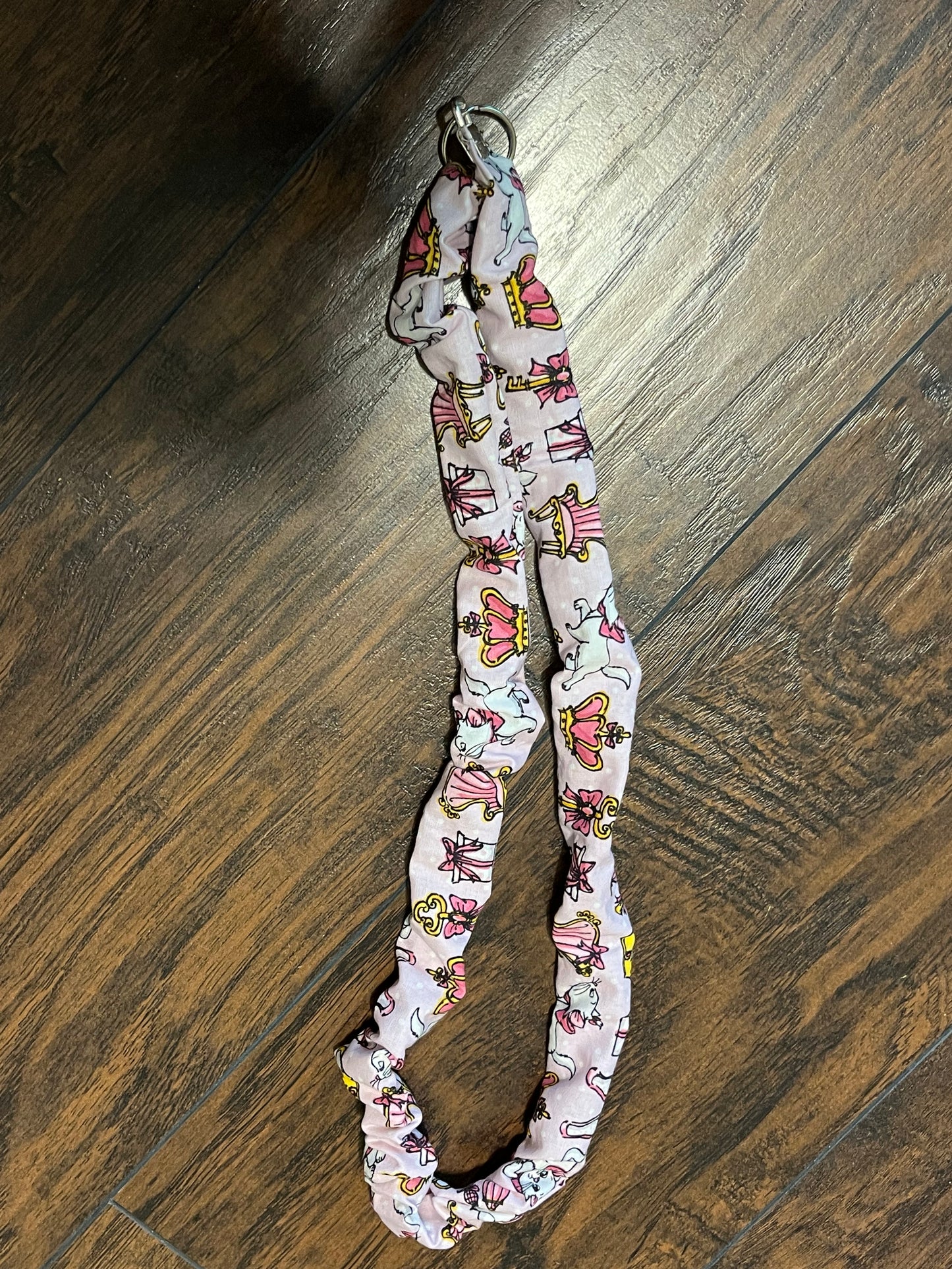Scrunchie lanyards