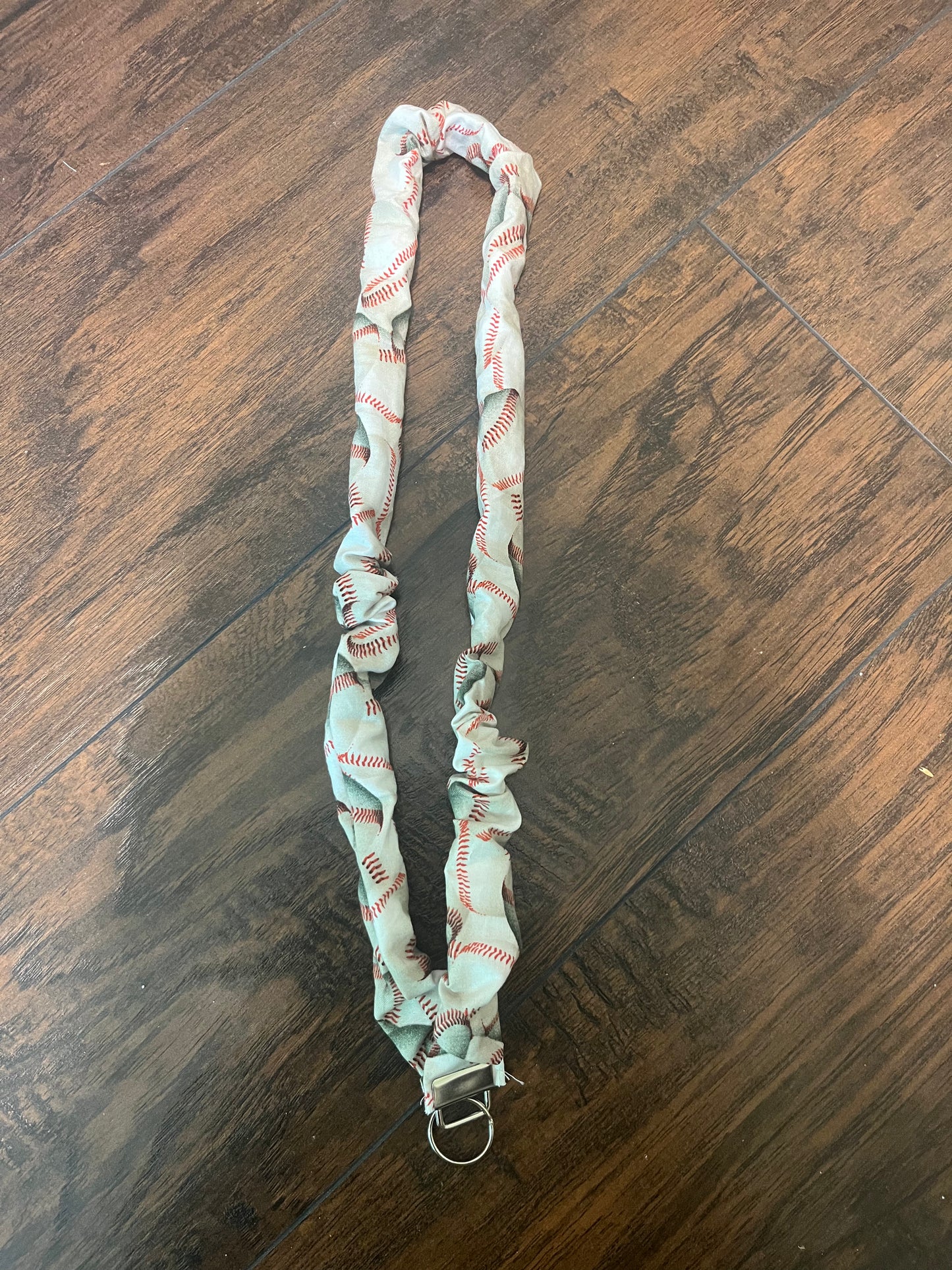 Scrunchie lanyards