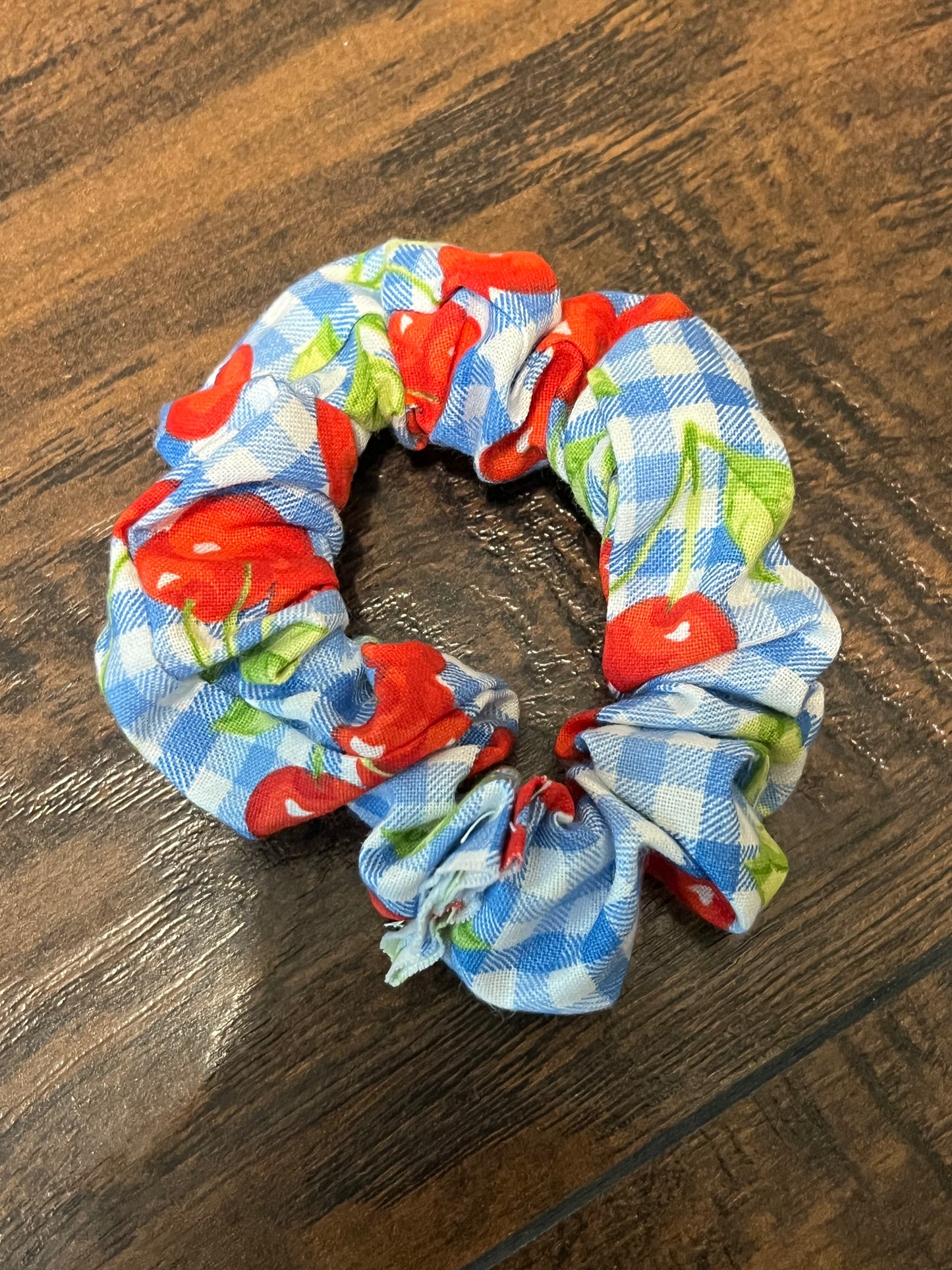 Scrunchie key fobs