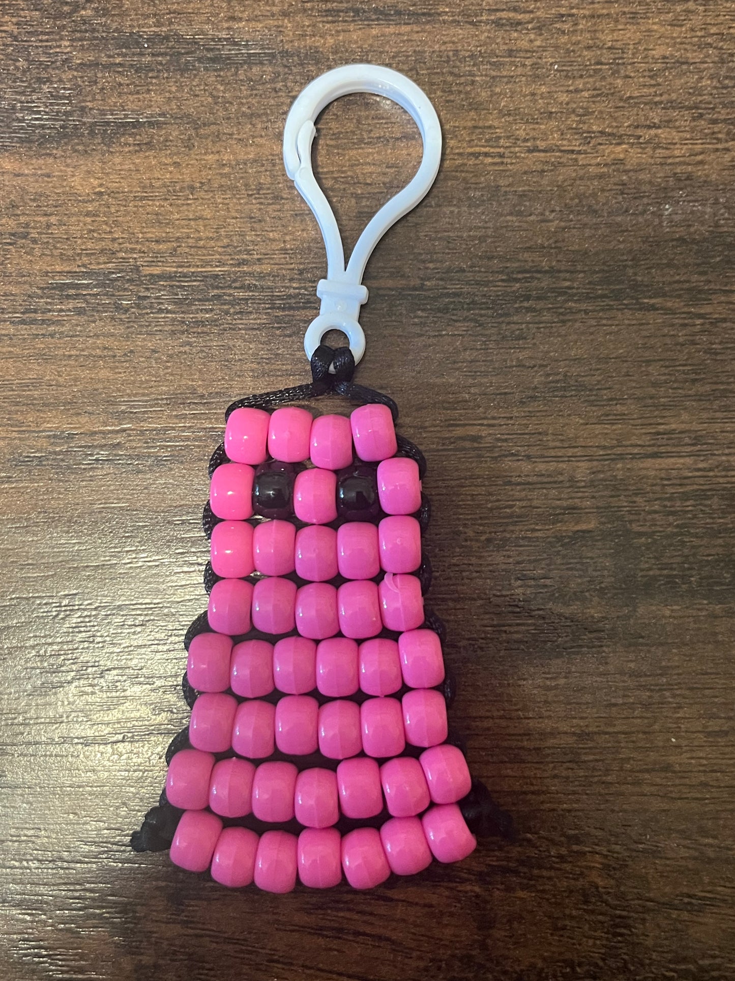 Ghost Beaded Bag Charms