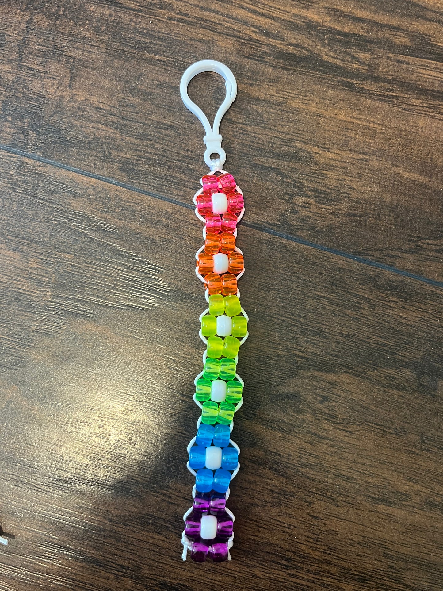 Daisy Chain Beaded Bag Charms
