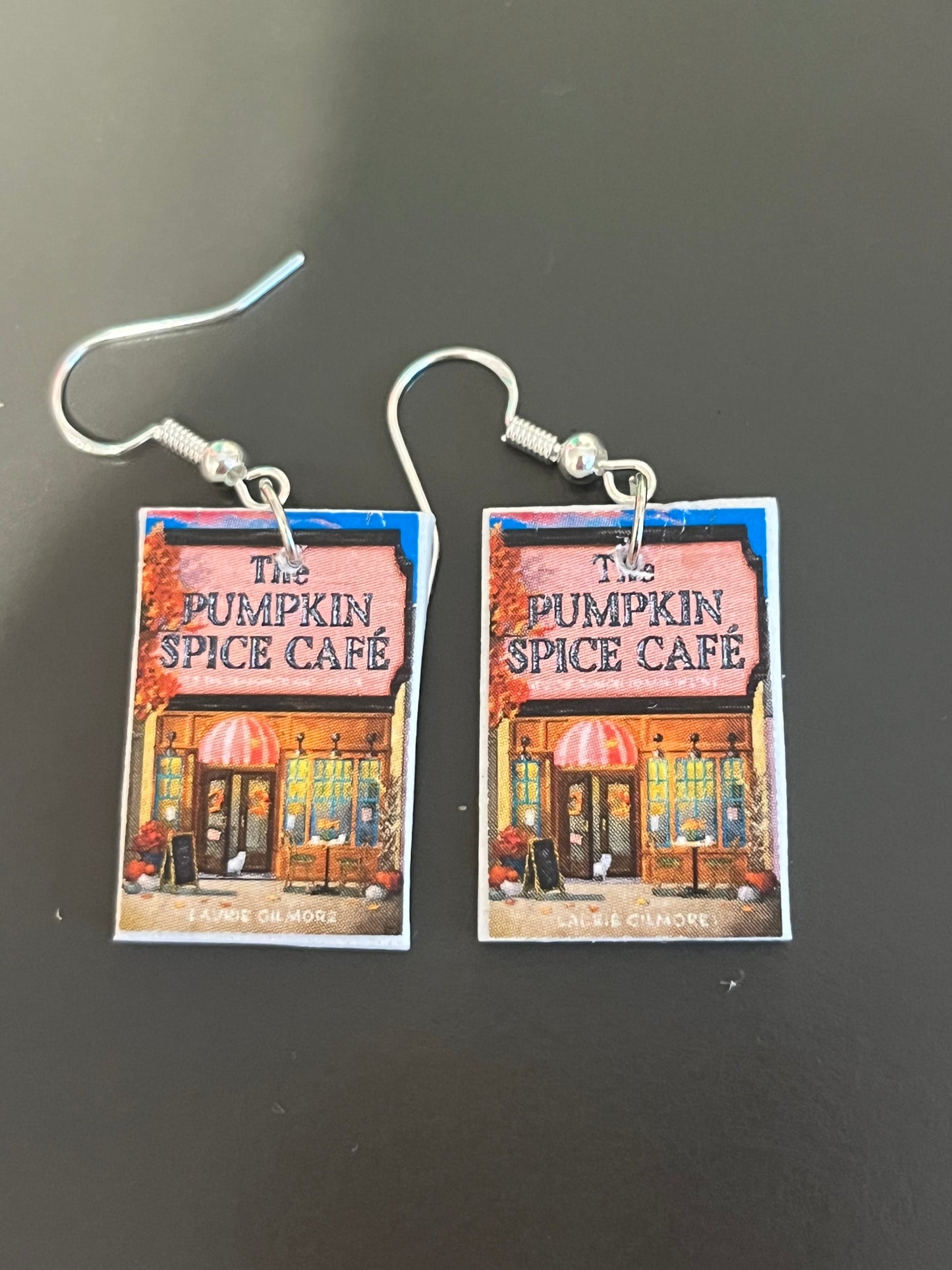 Book Earrings