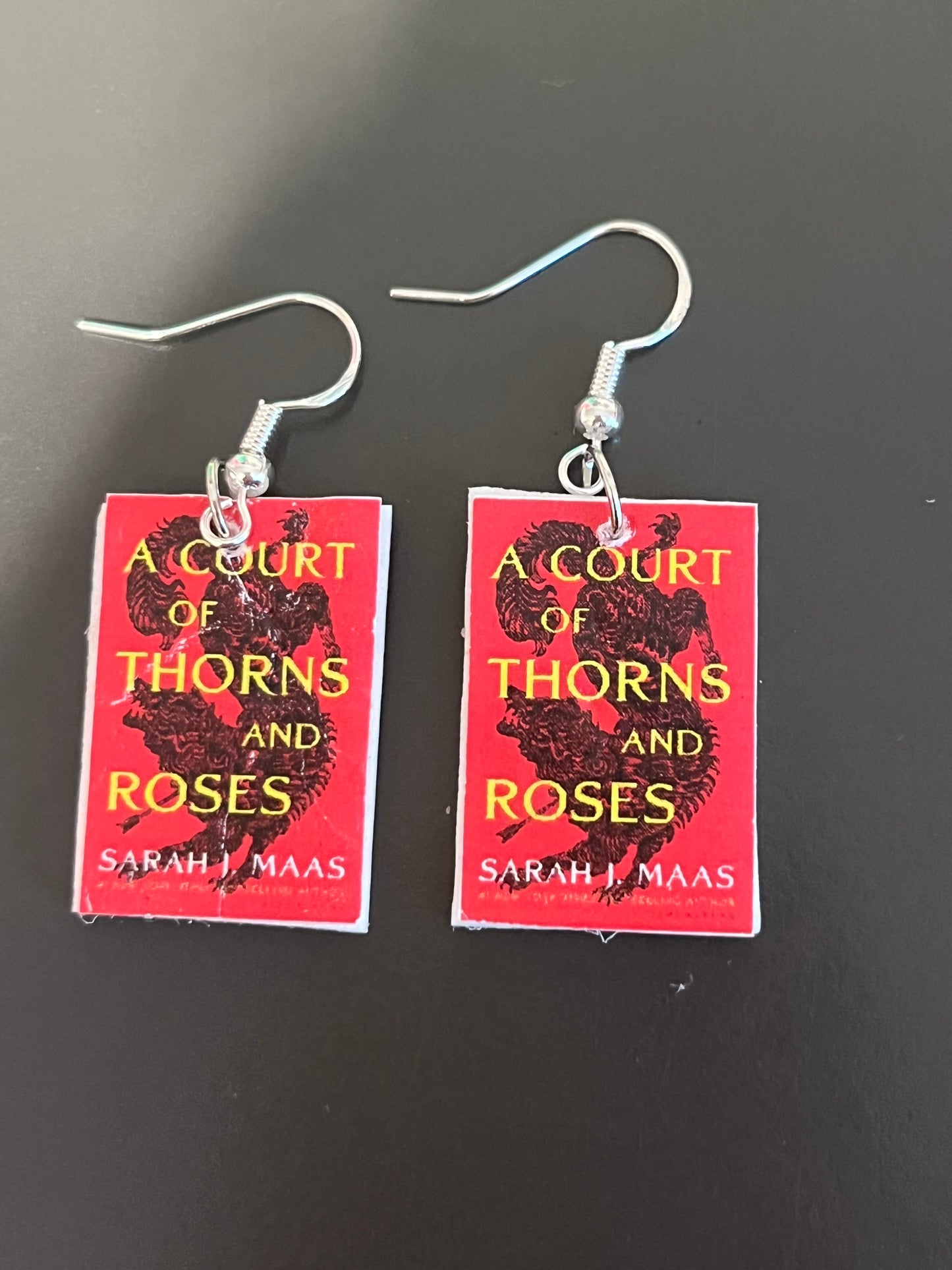 Book Earrings
