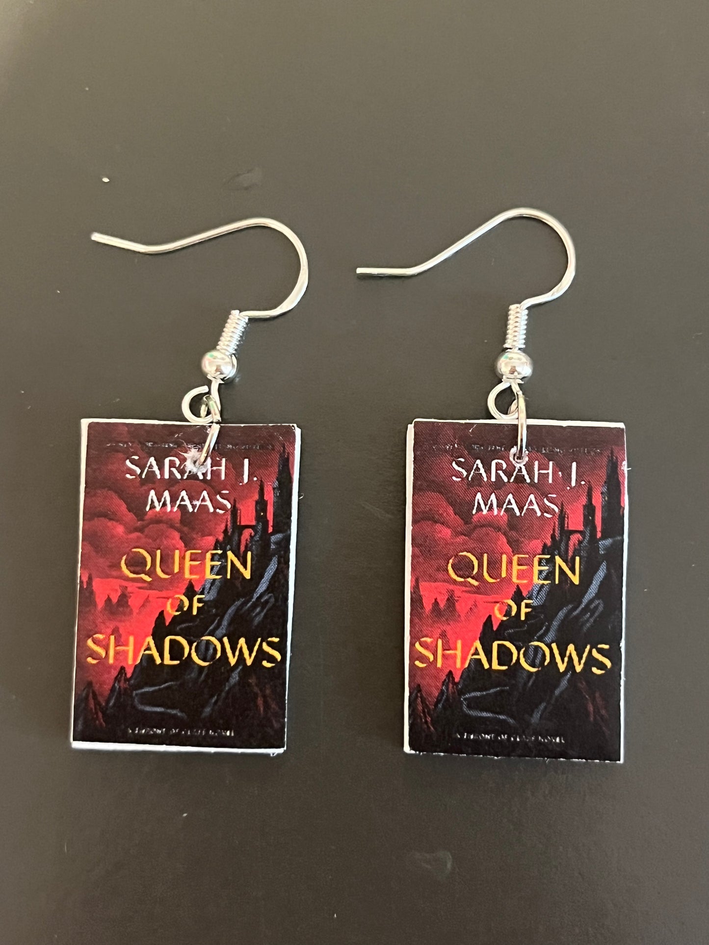 Book Earrings