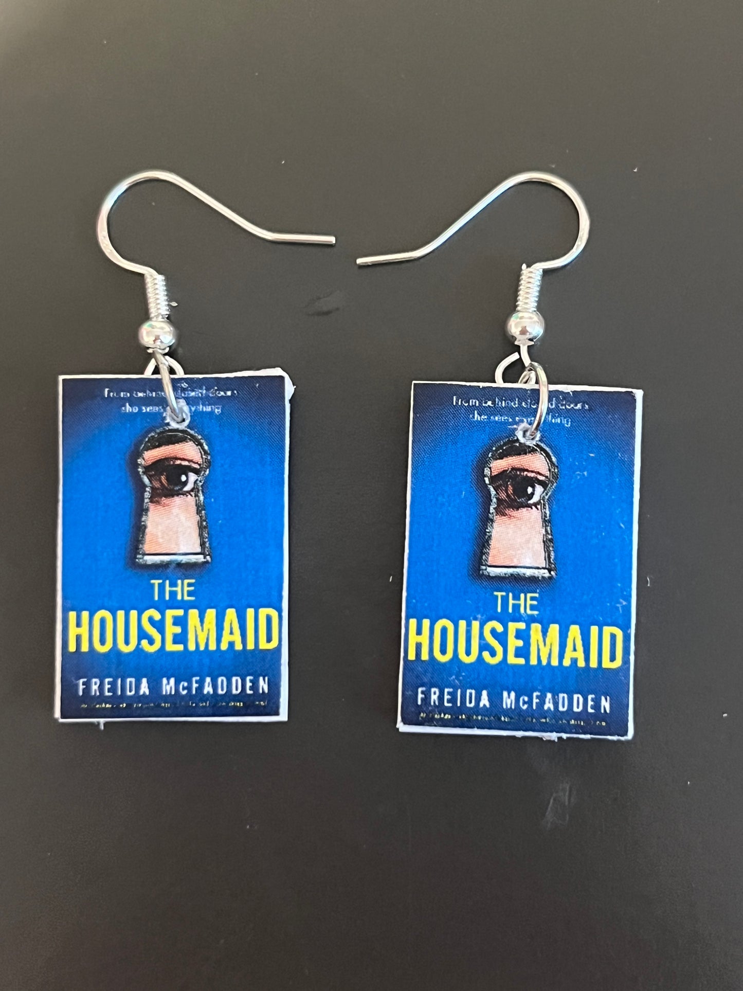 Book Earrings