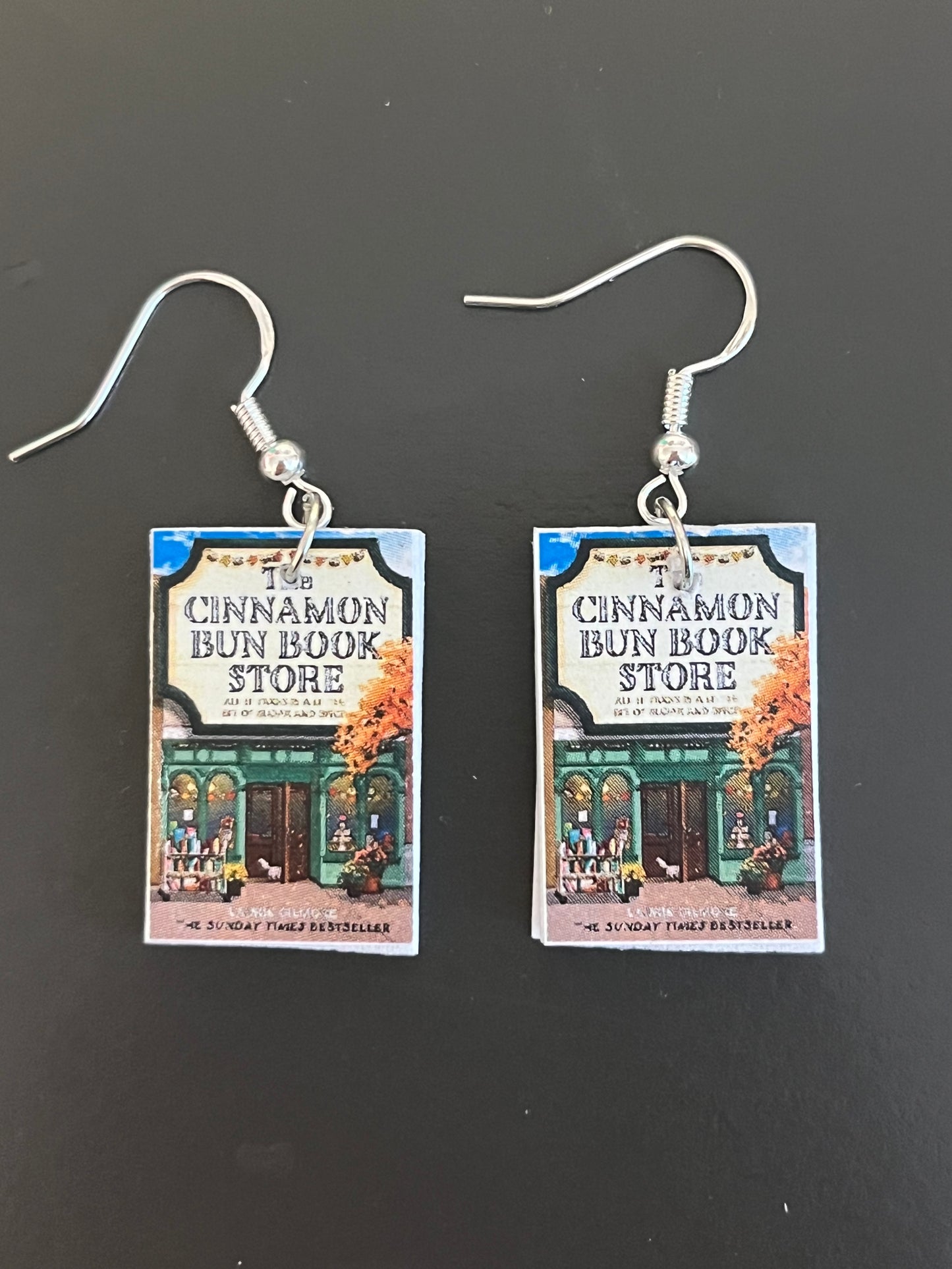 Book Earrings