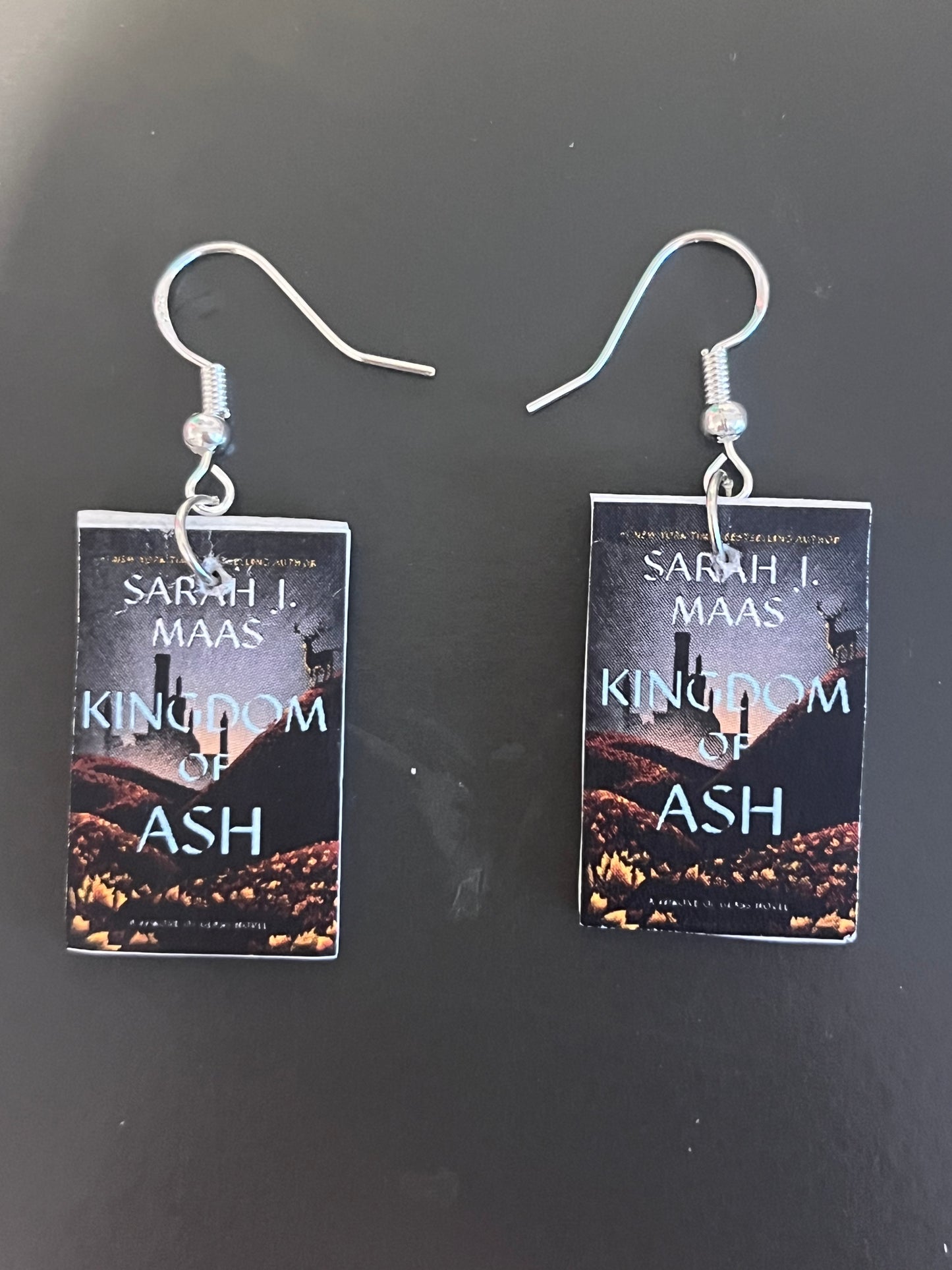 Book Earrings