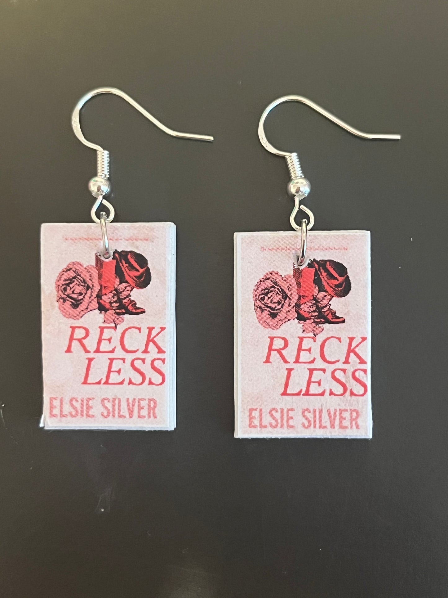 Book Earrings