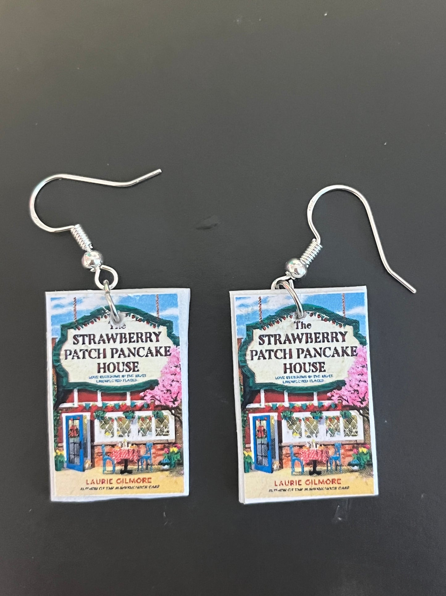 Book Earrings
