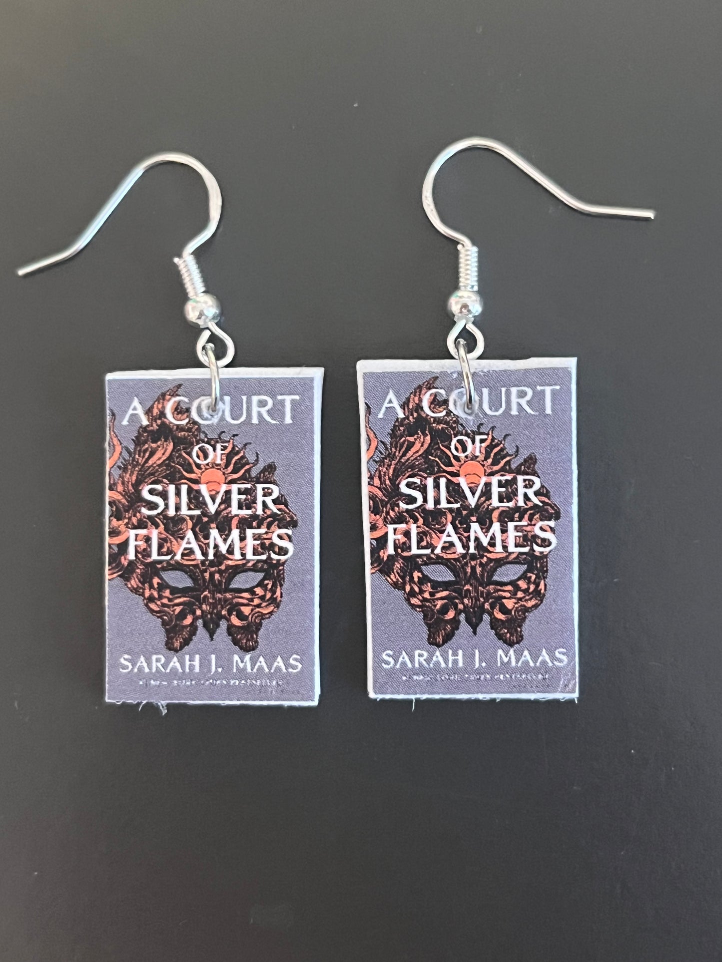 Book Earrings