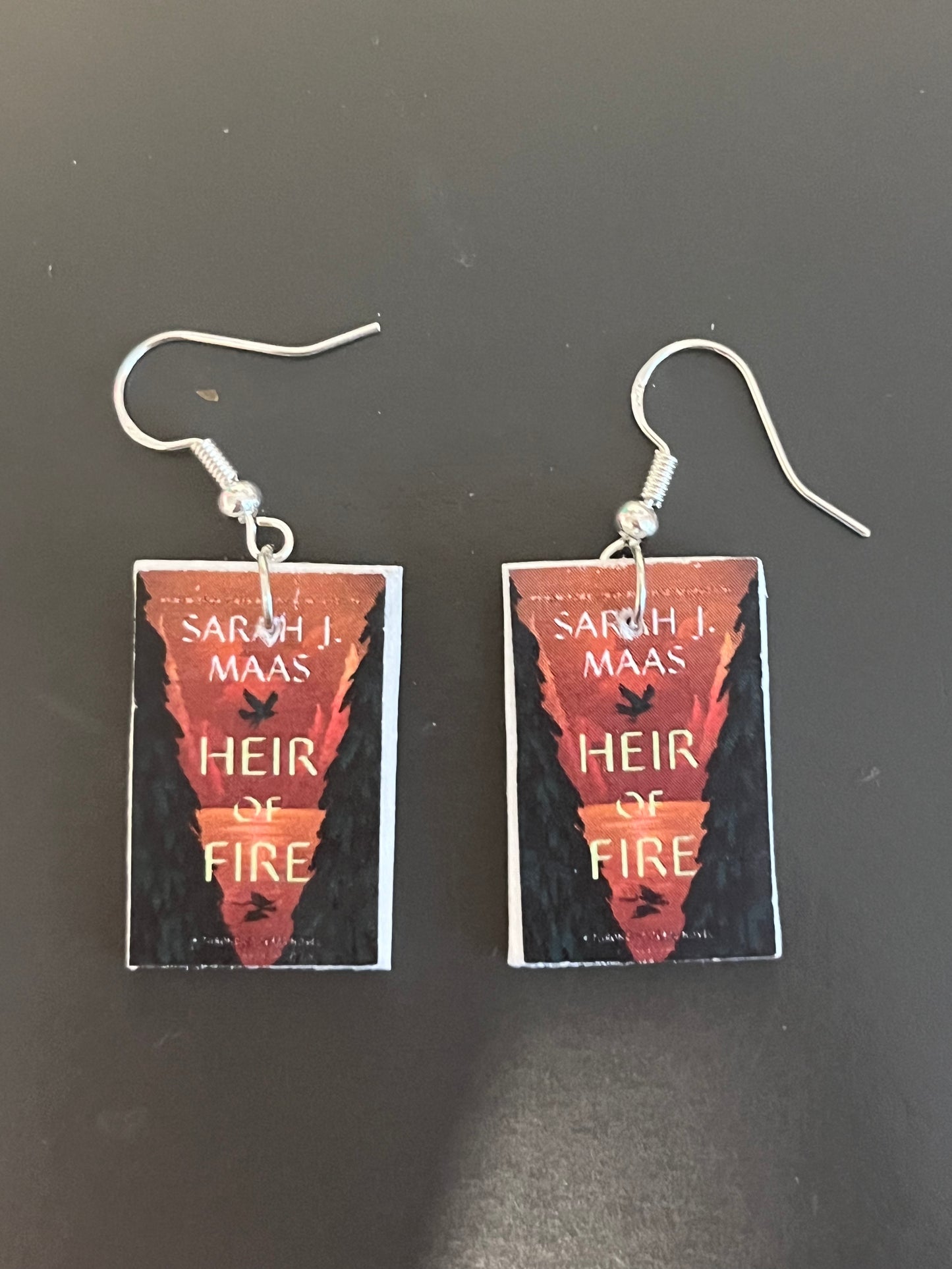 Book Earrings