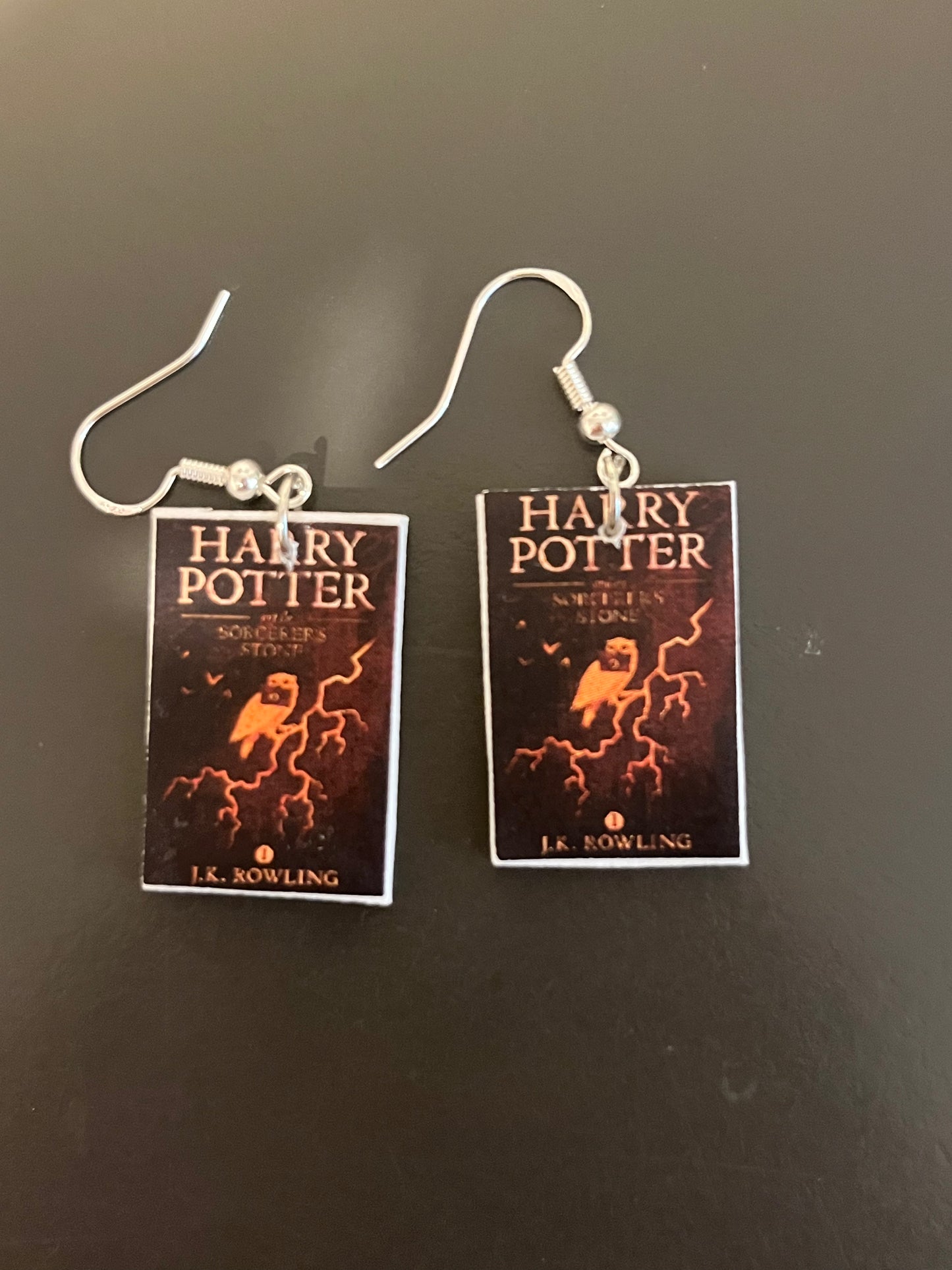 Book Earrings