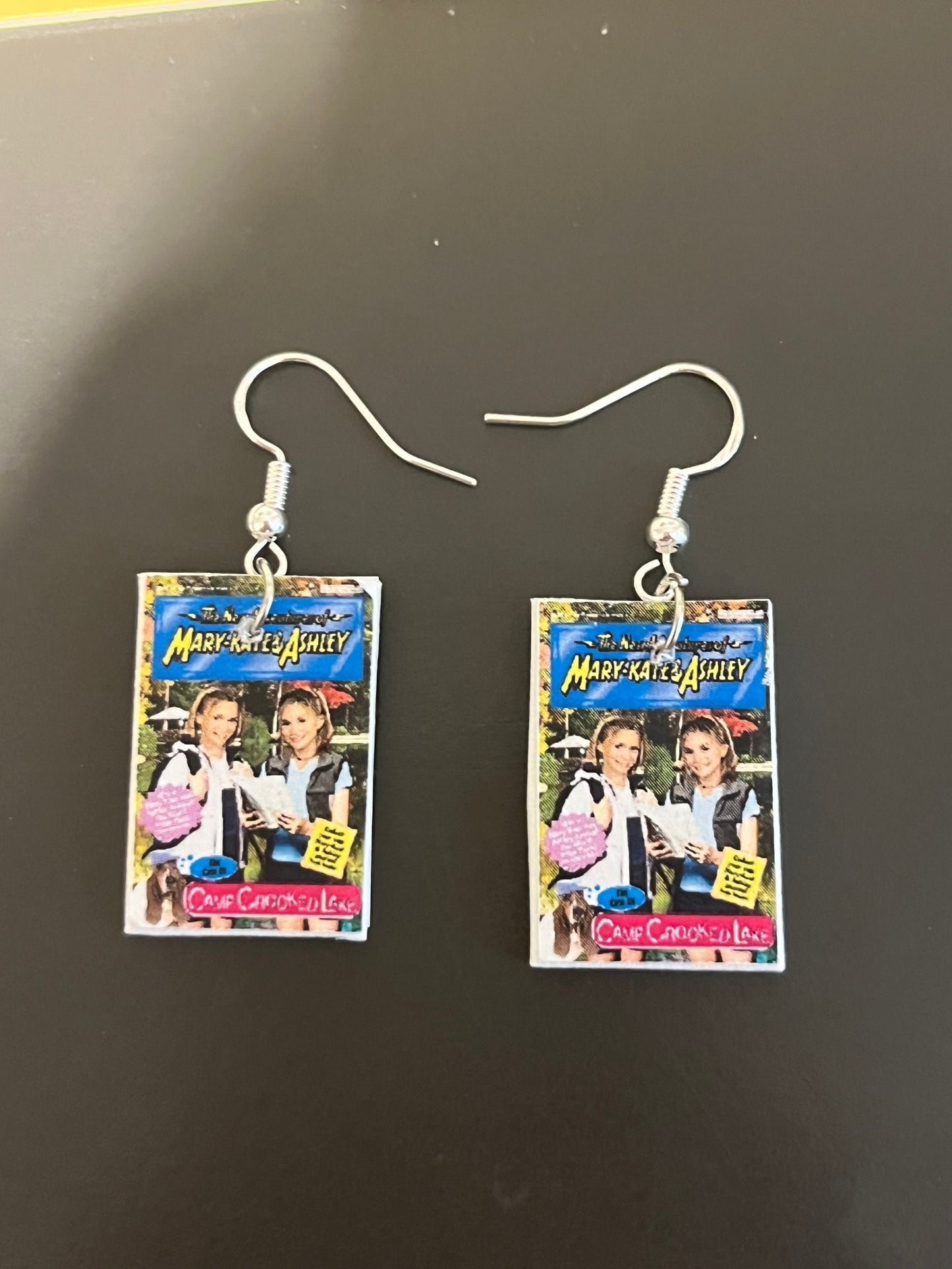Book Earrings