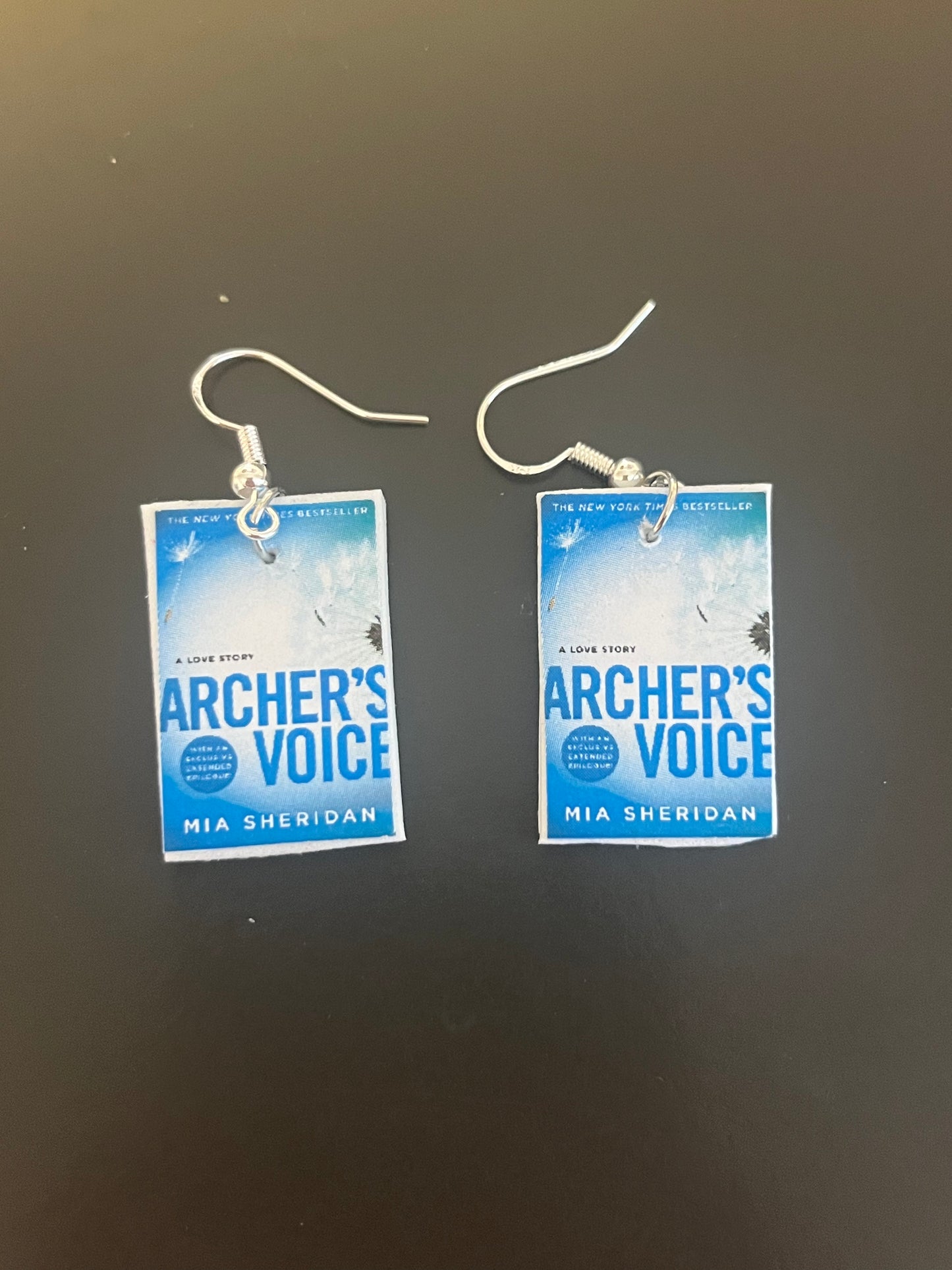Book Earrings