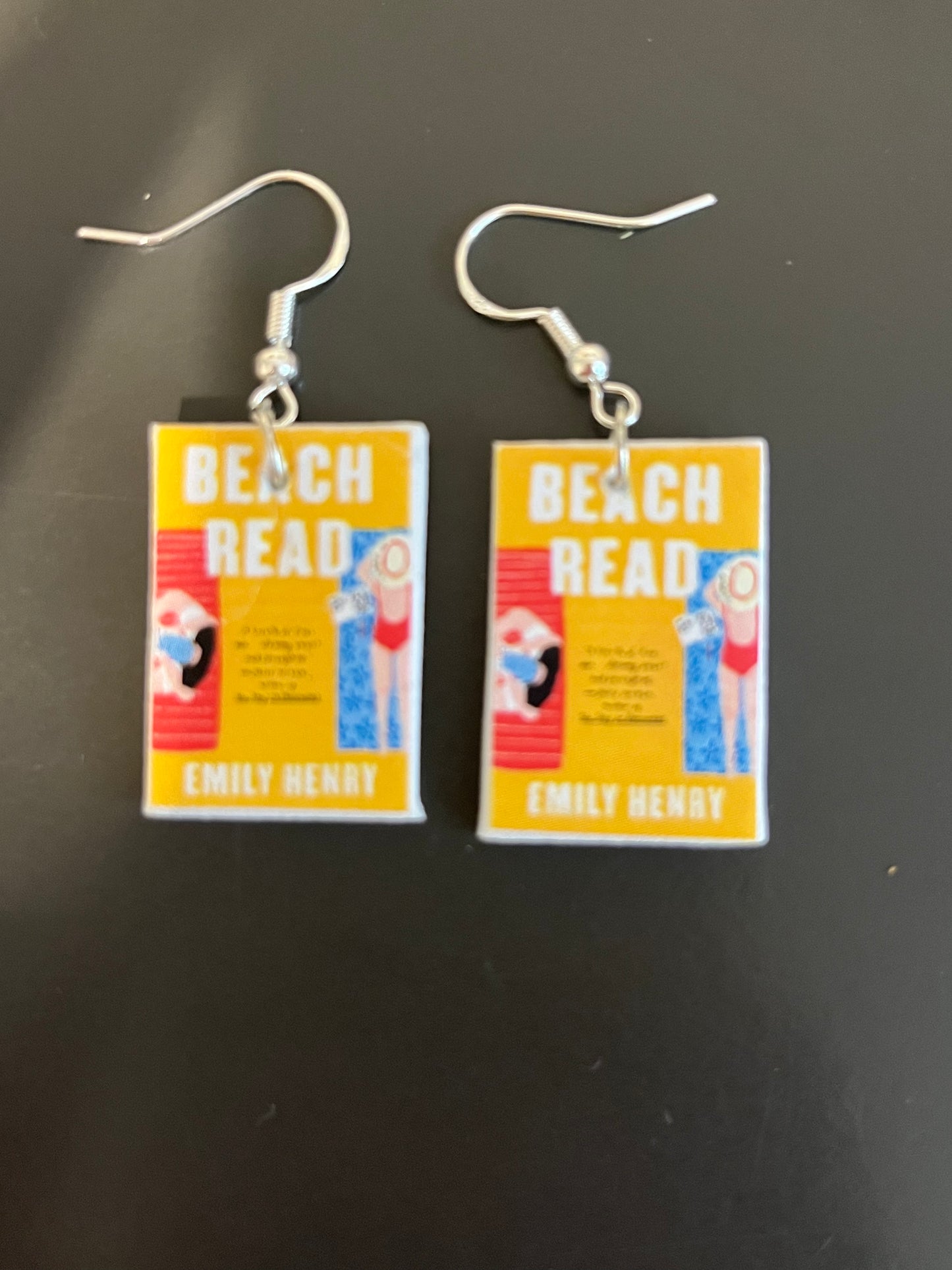 Book Earrings
