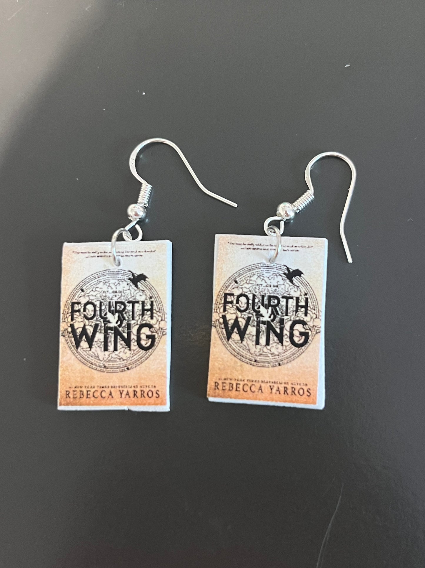 Book Earrings