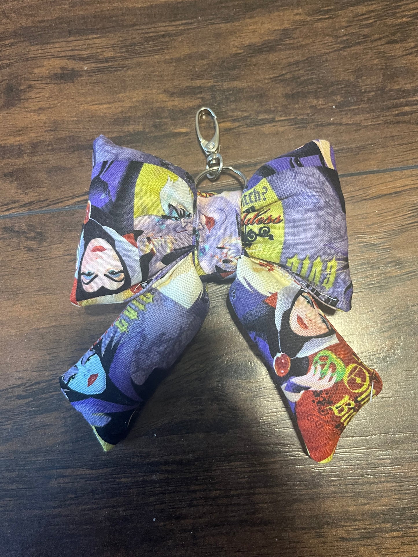 Puffy Bow Keychain