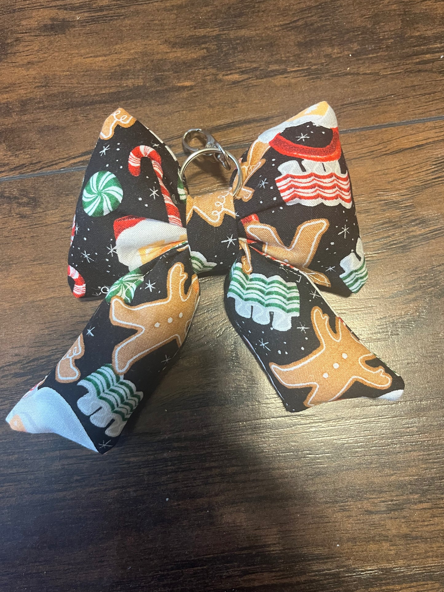 Puffy Bow Keychain