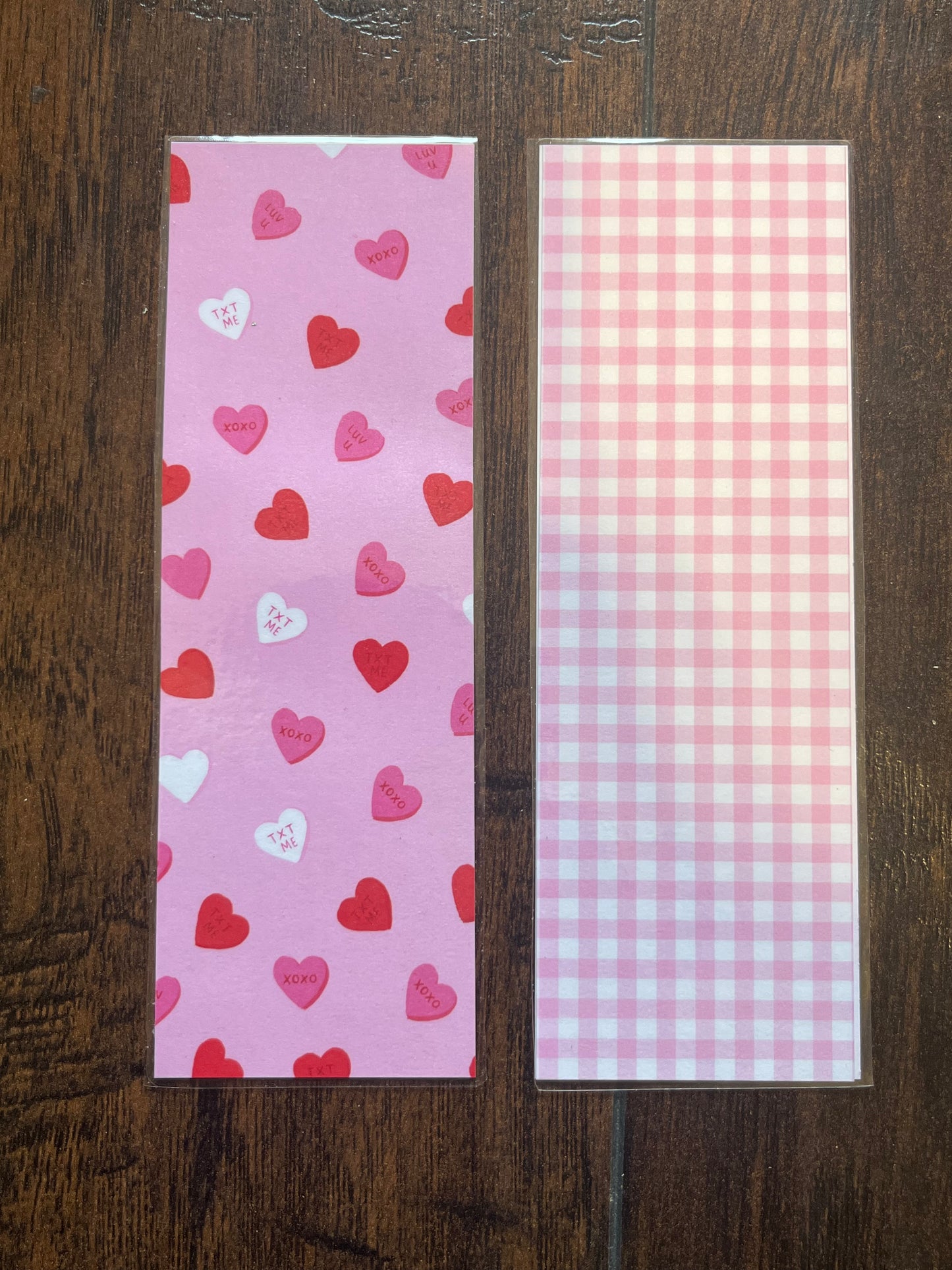 Laminated Bookmarks