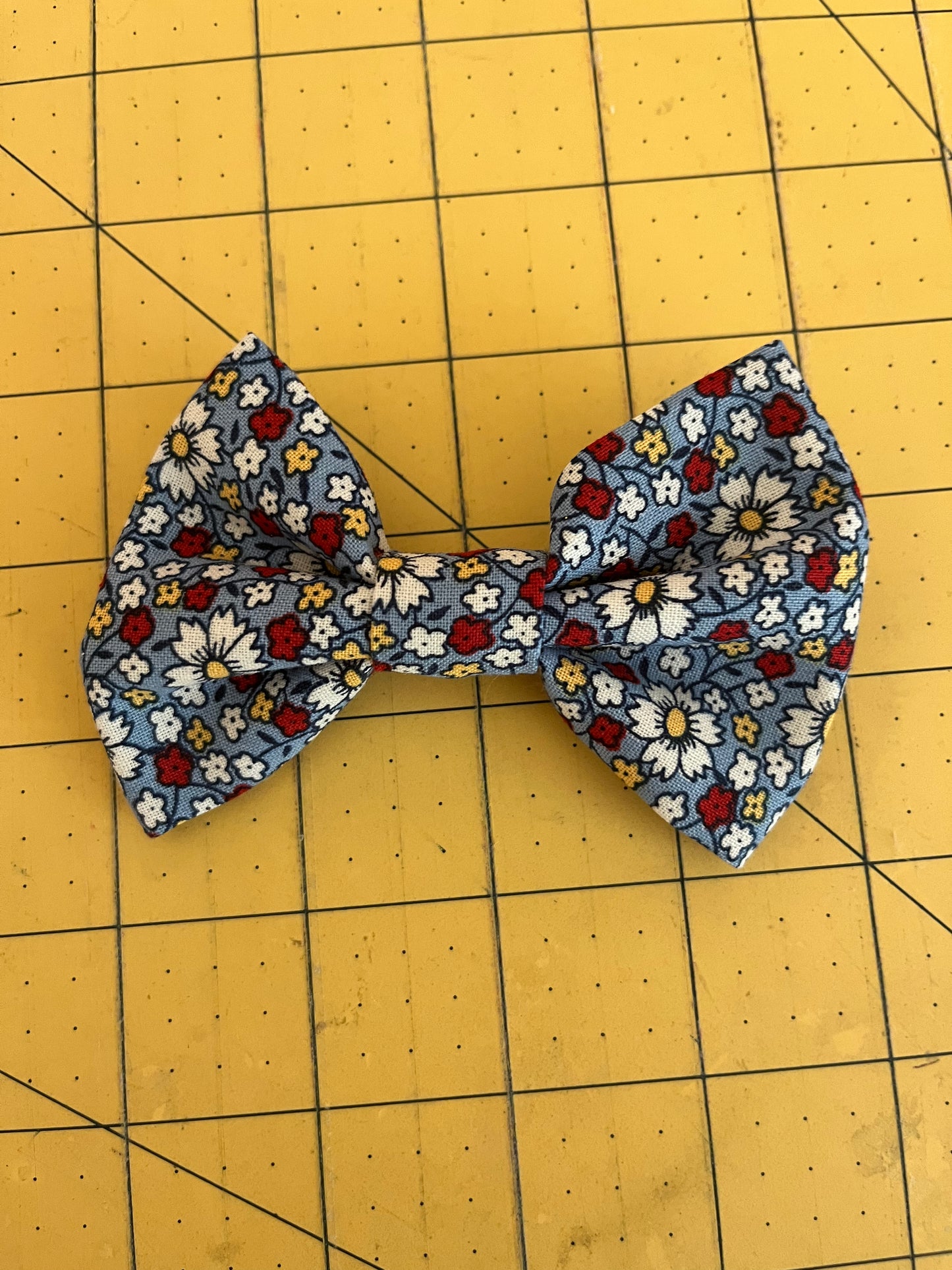 Fabric Bow Clips