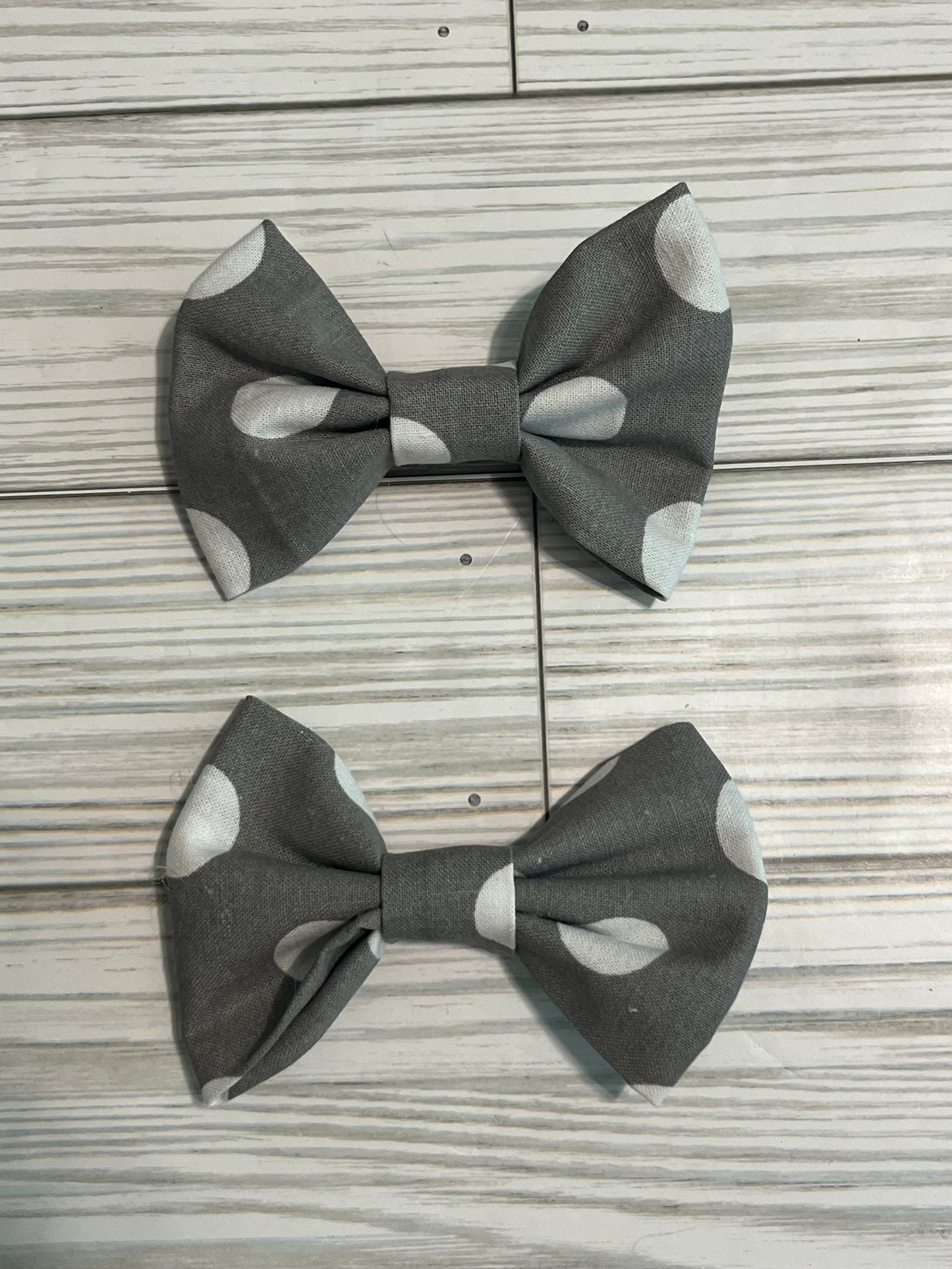 Fabric Bow Clips