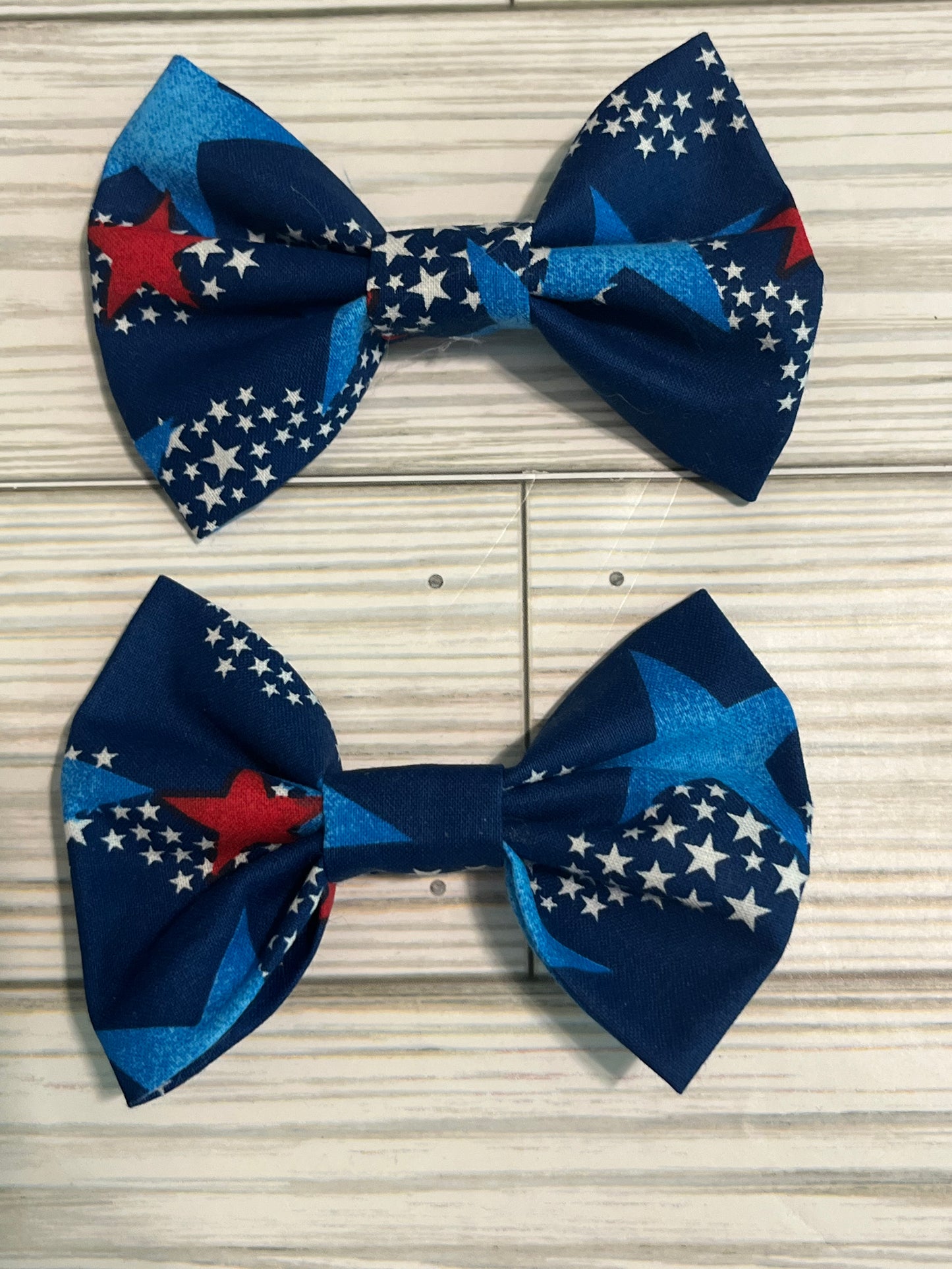 Fabric Bow Clips