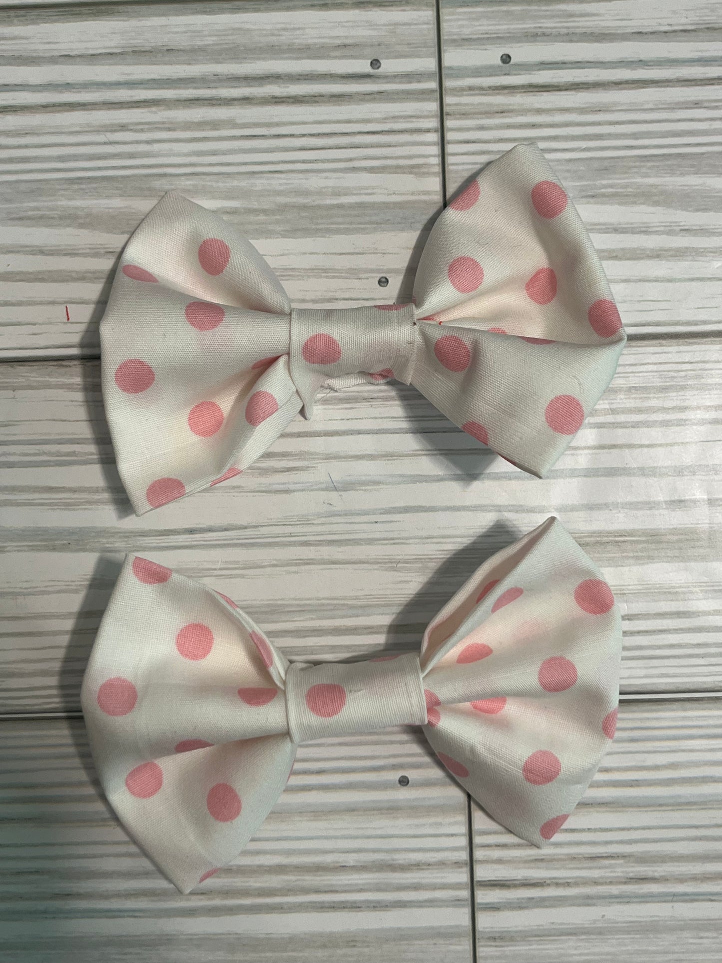 Fabric Bow Clips