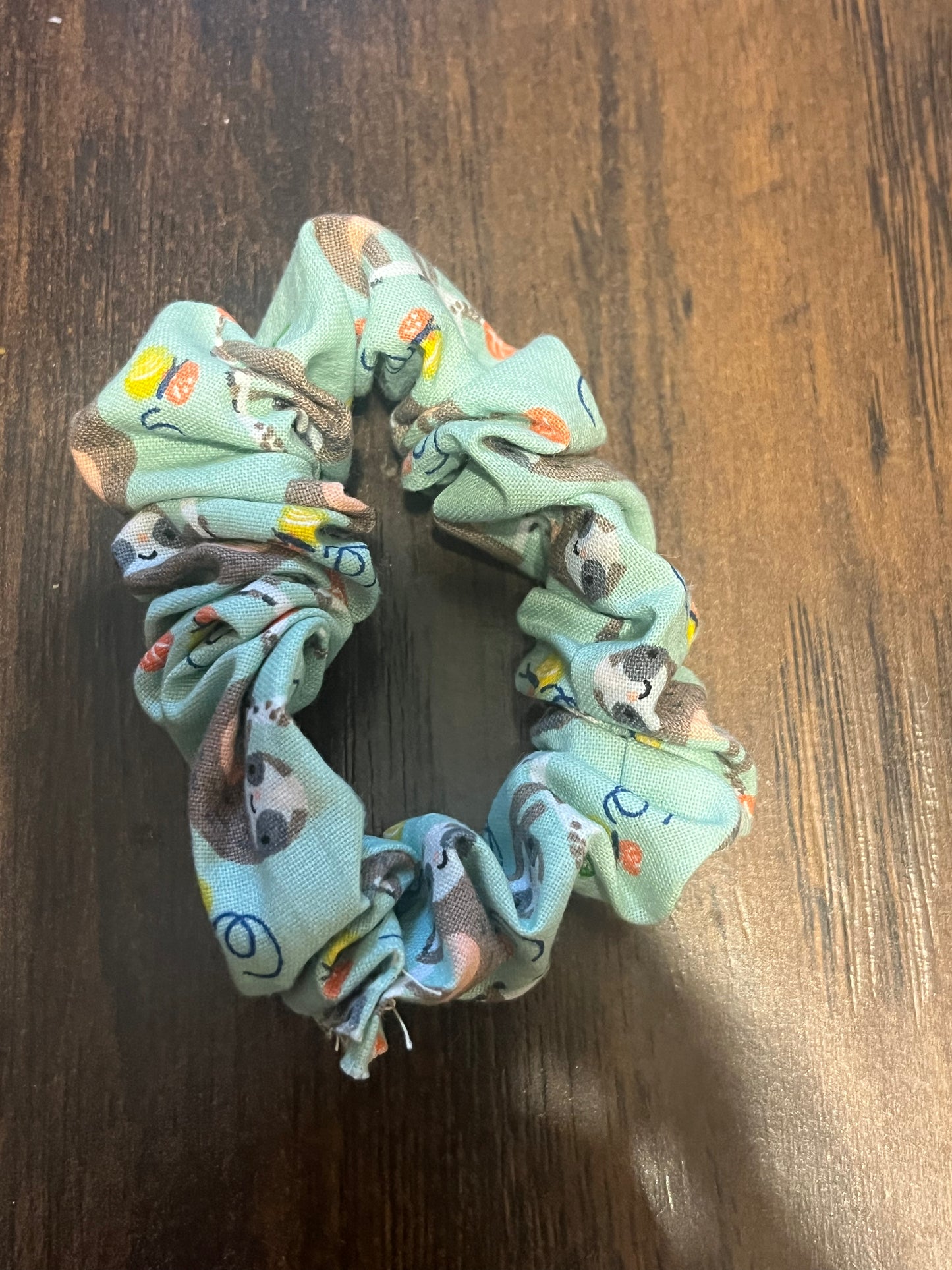 Scrunchie key fobs