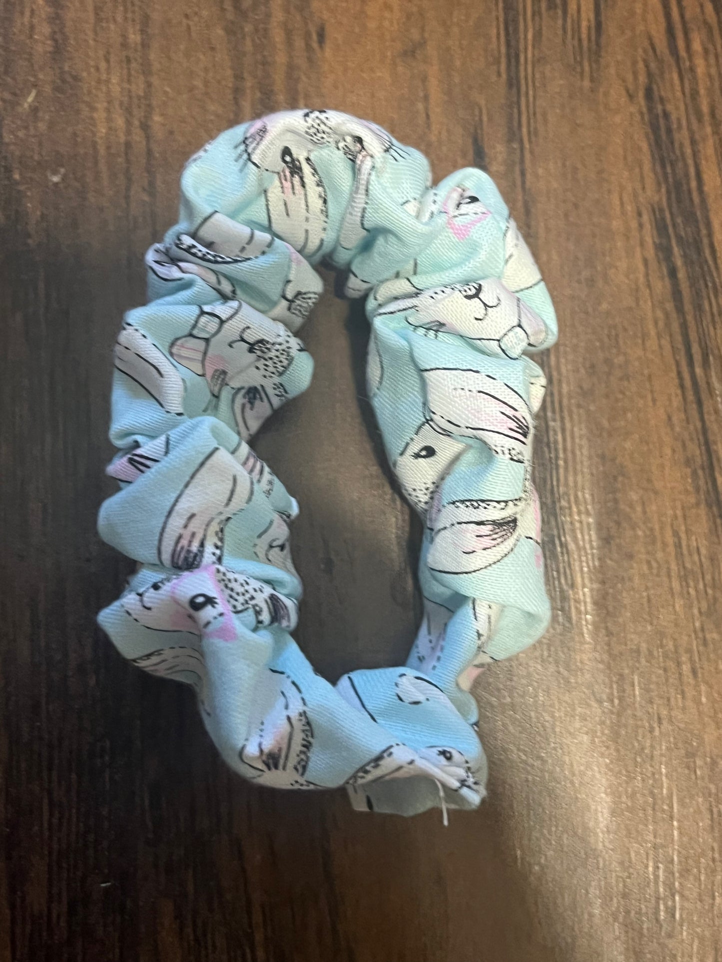 Scrunchie key fobs