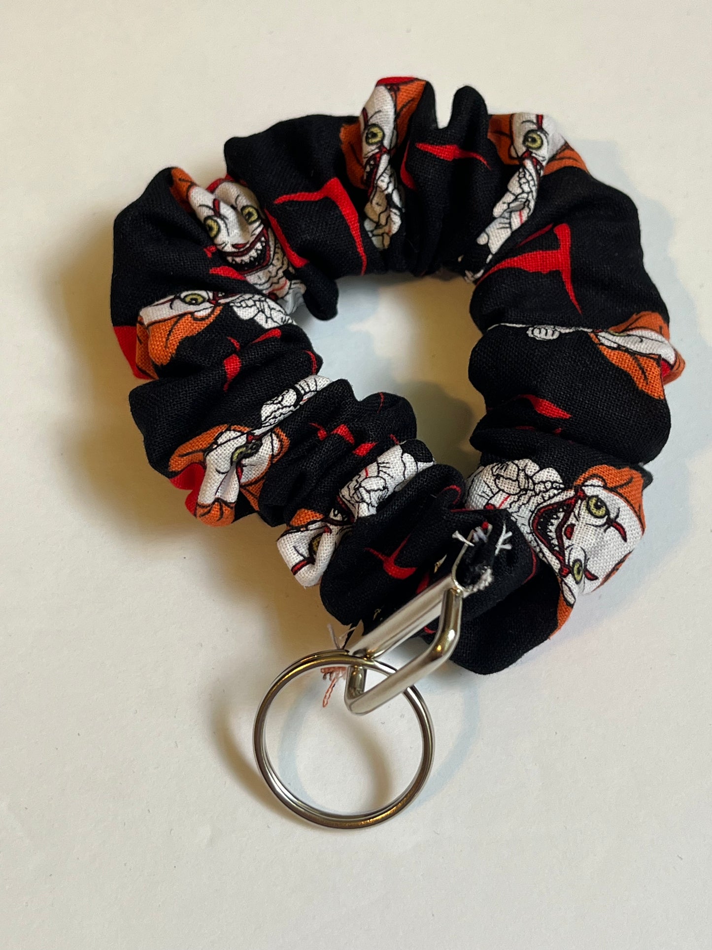 Scrunchie key fobs