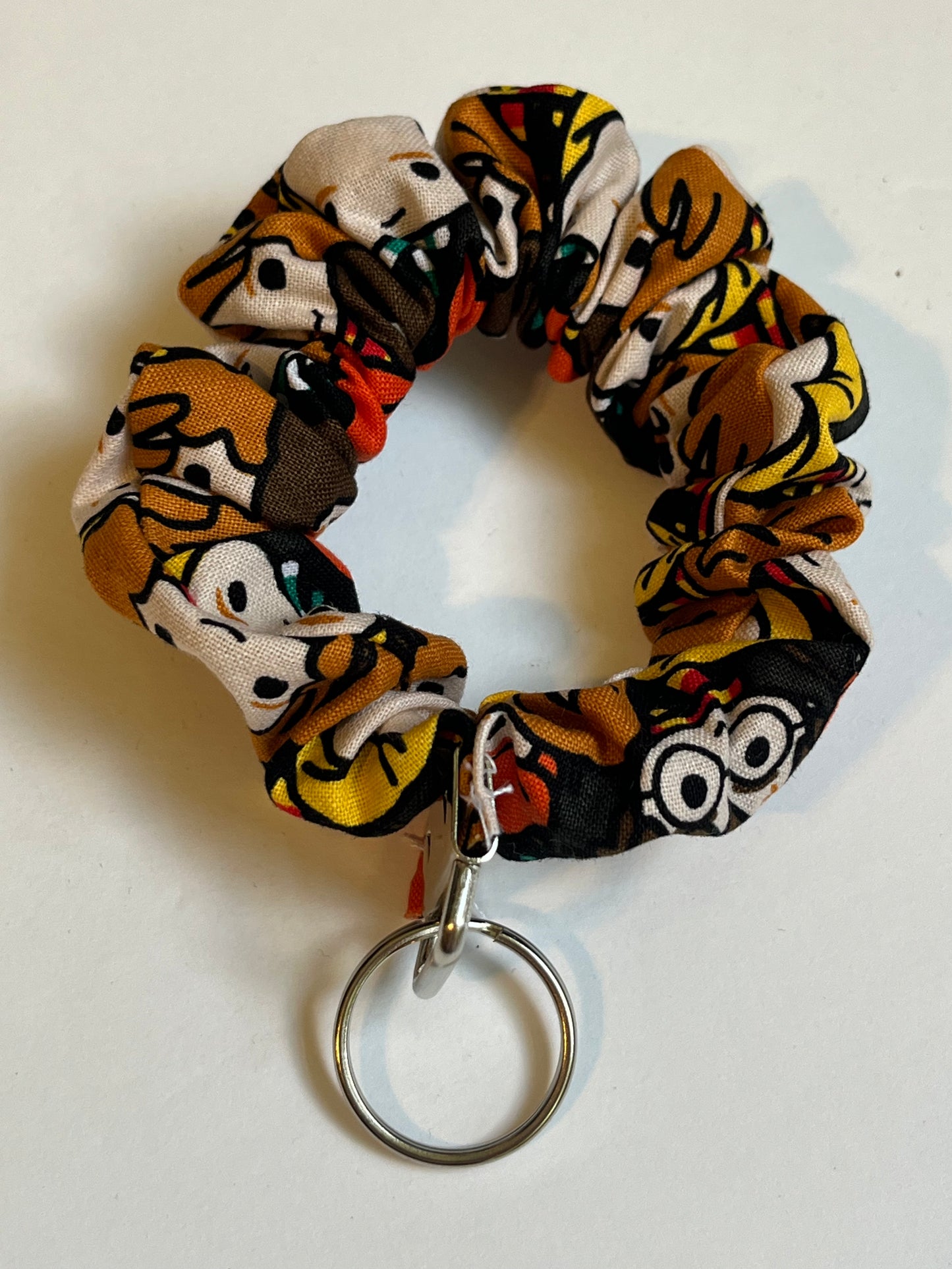 Scrunchie key fobs