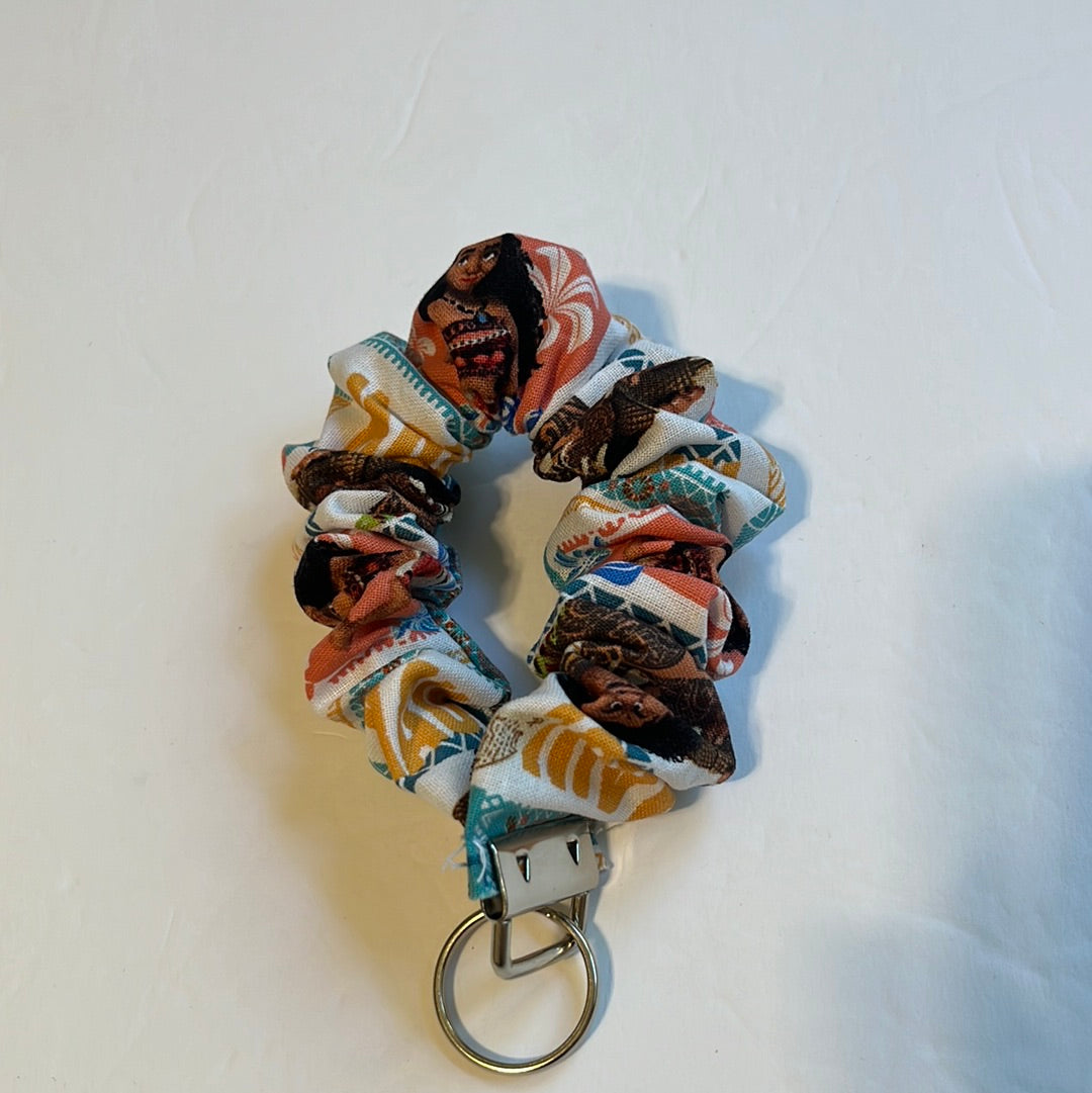 Scrunchie key fobs